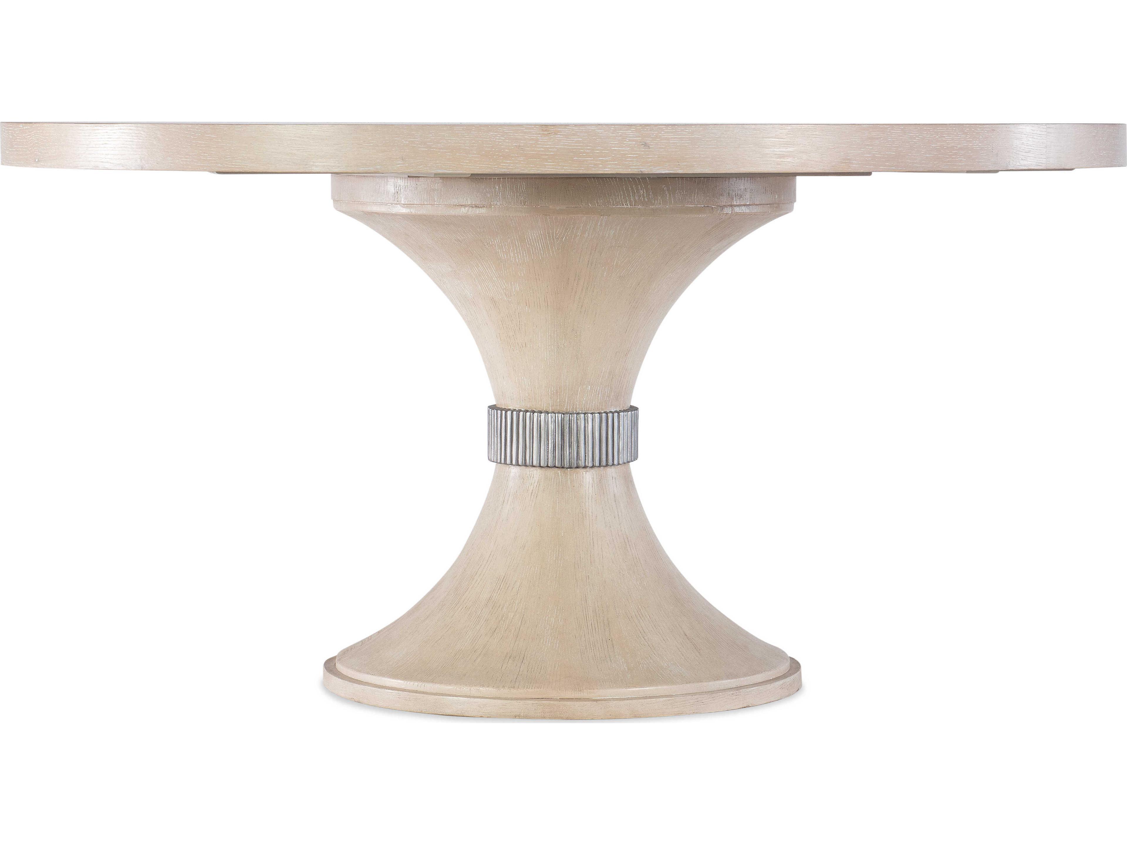Hooker Furniture Nouveau Chic Round Wood Sandstone Dining Table
