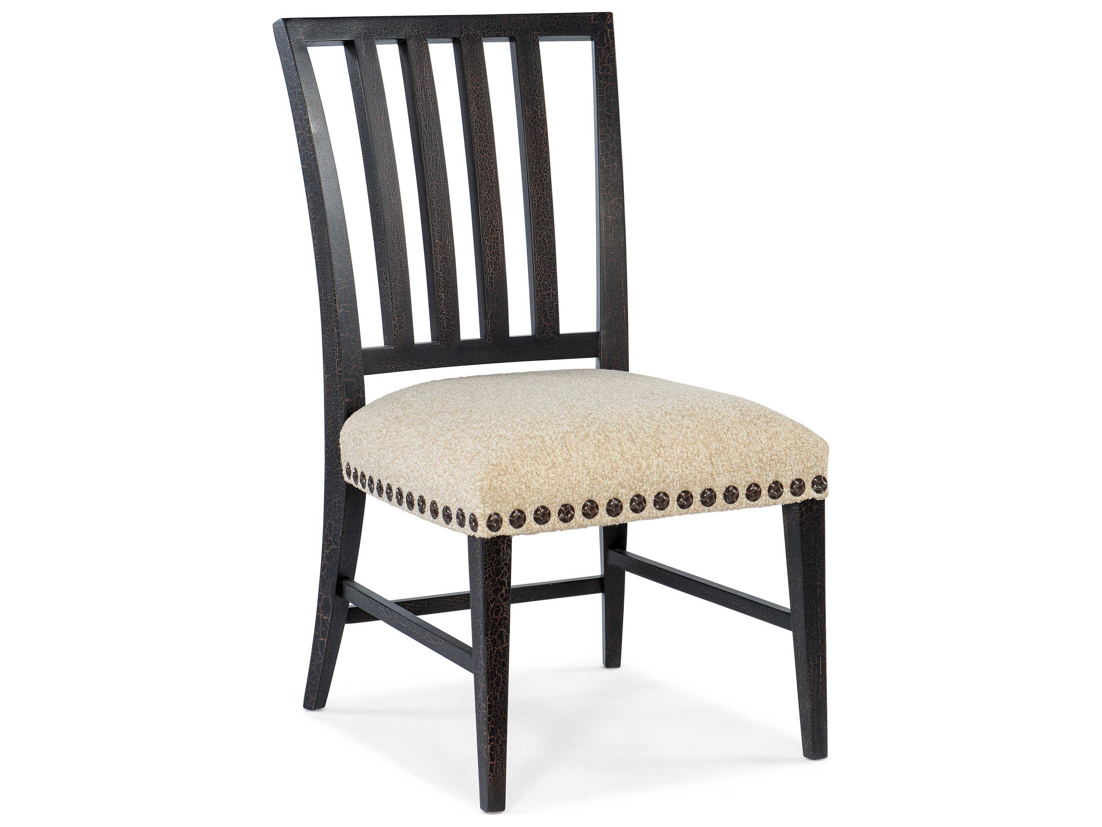 Hooker Furniture Big Sky Black Upholstered Side Dining Chair