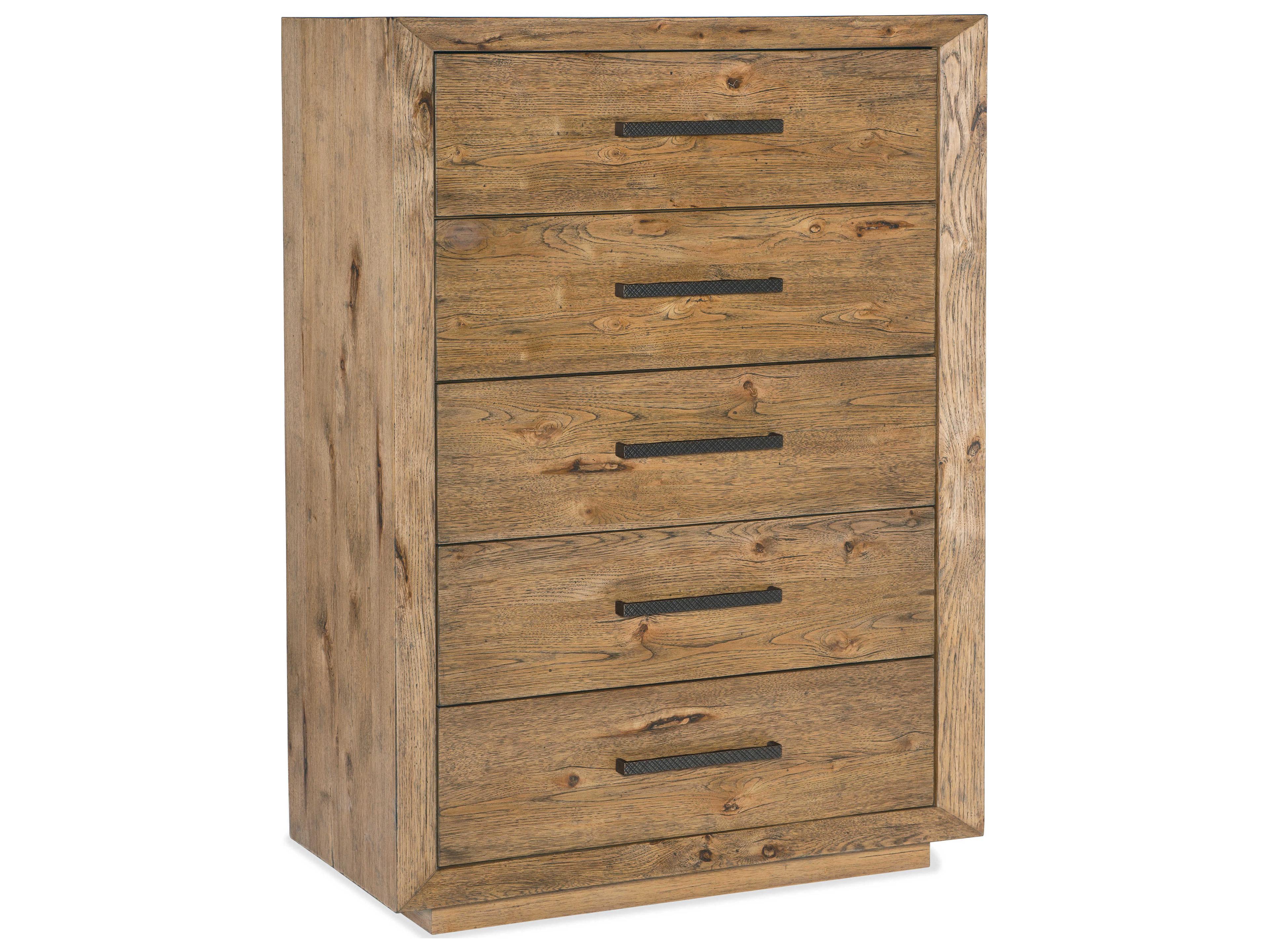 Hooker Furniture Big Sky 5-Drawers Vintage Natural Cedar Wood Accent Chest