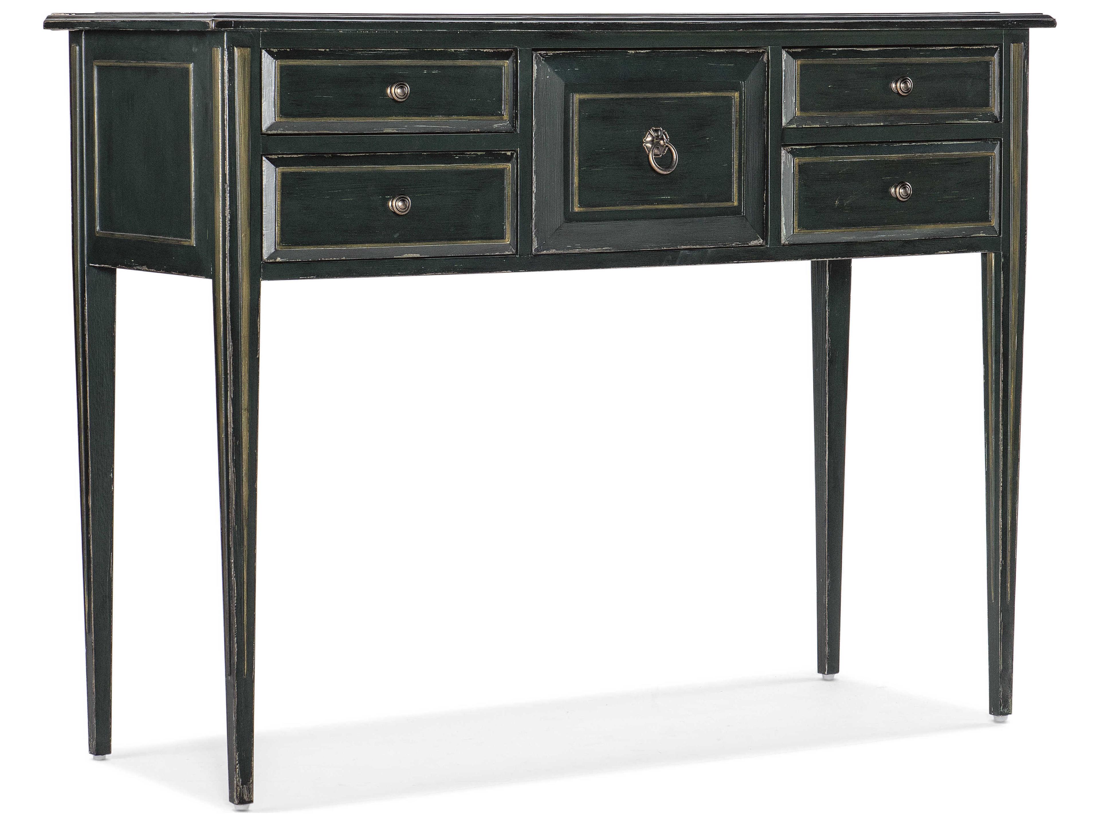 Hooker Furniture Charleston Rectangular Wood Green Console Table