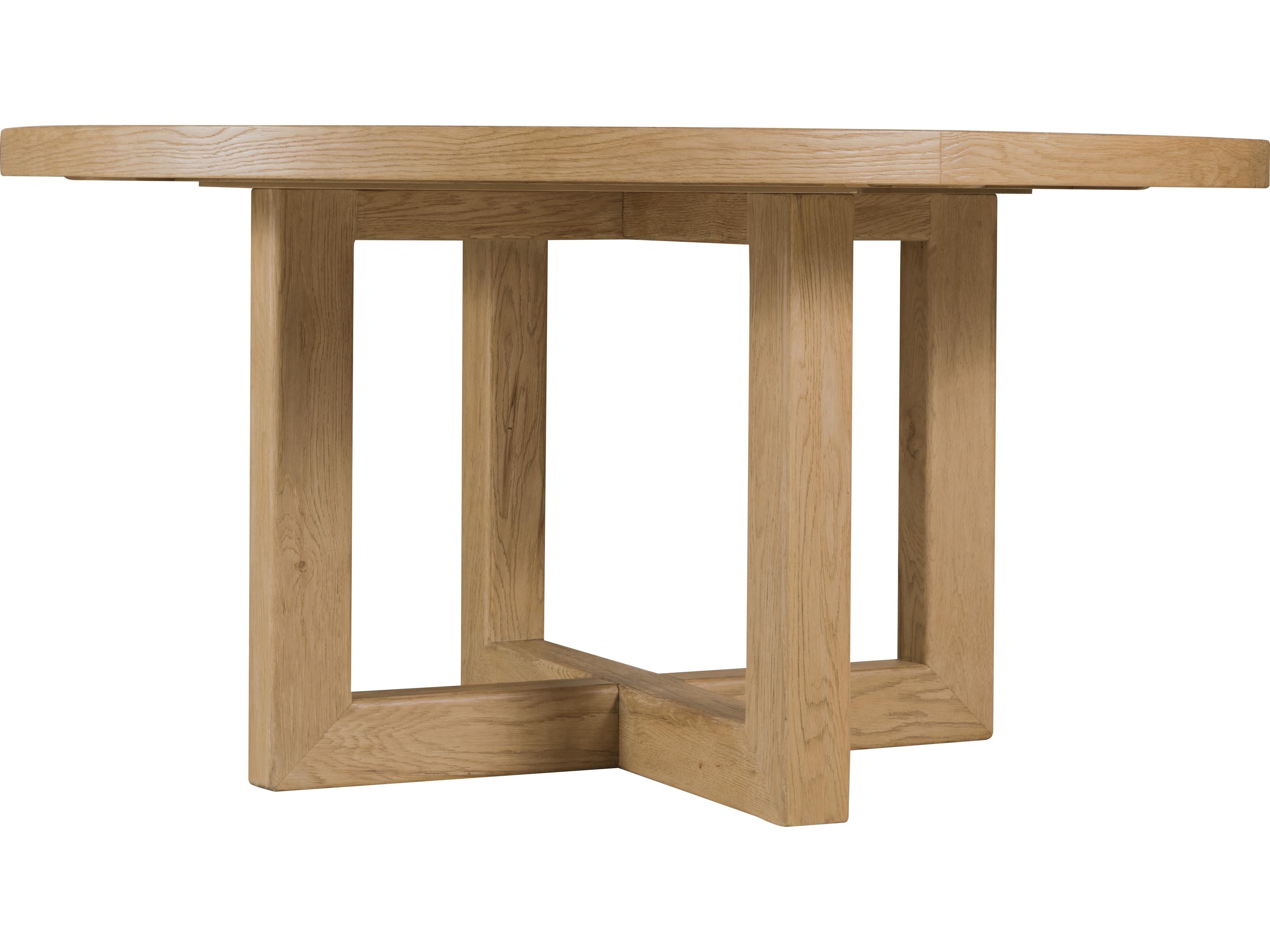 Hooker Furniture Driftwood Light Wood 60in Round Dining Table