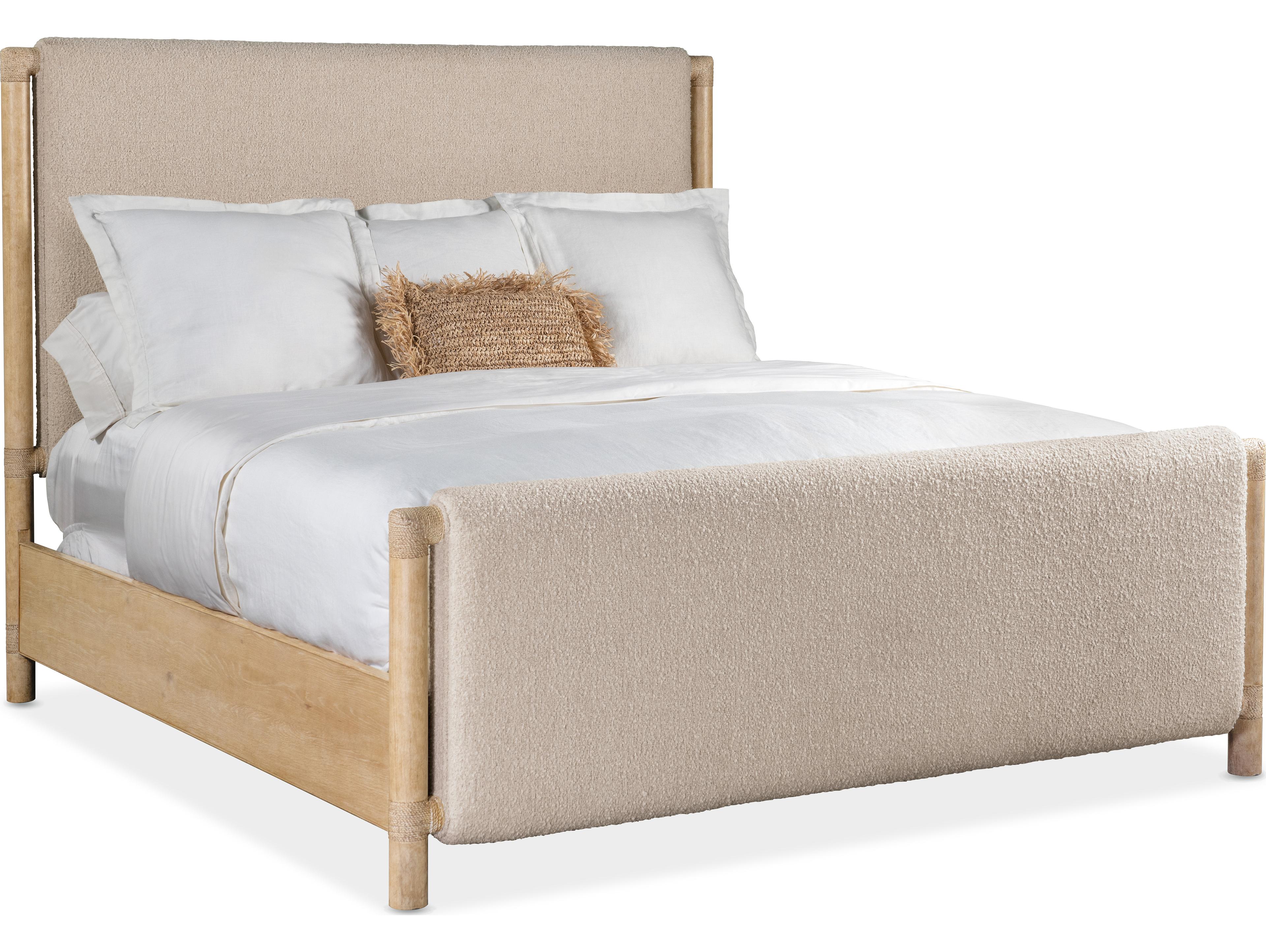 Hooker Retreat King Upholstered Panel Bed