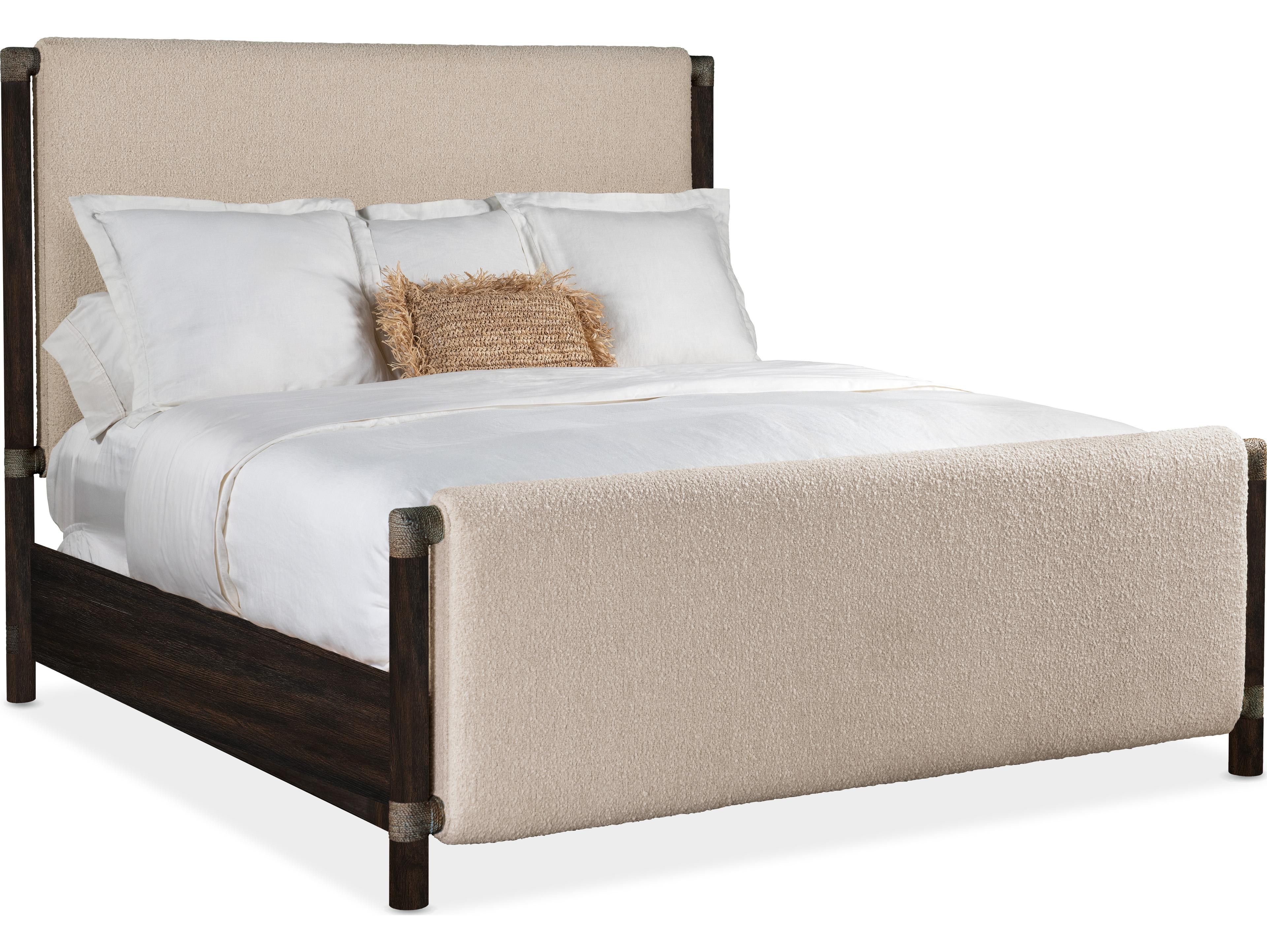 Hooker Retreat King Upholstered Panel Bed