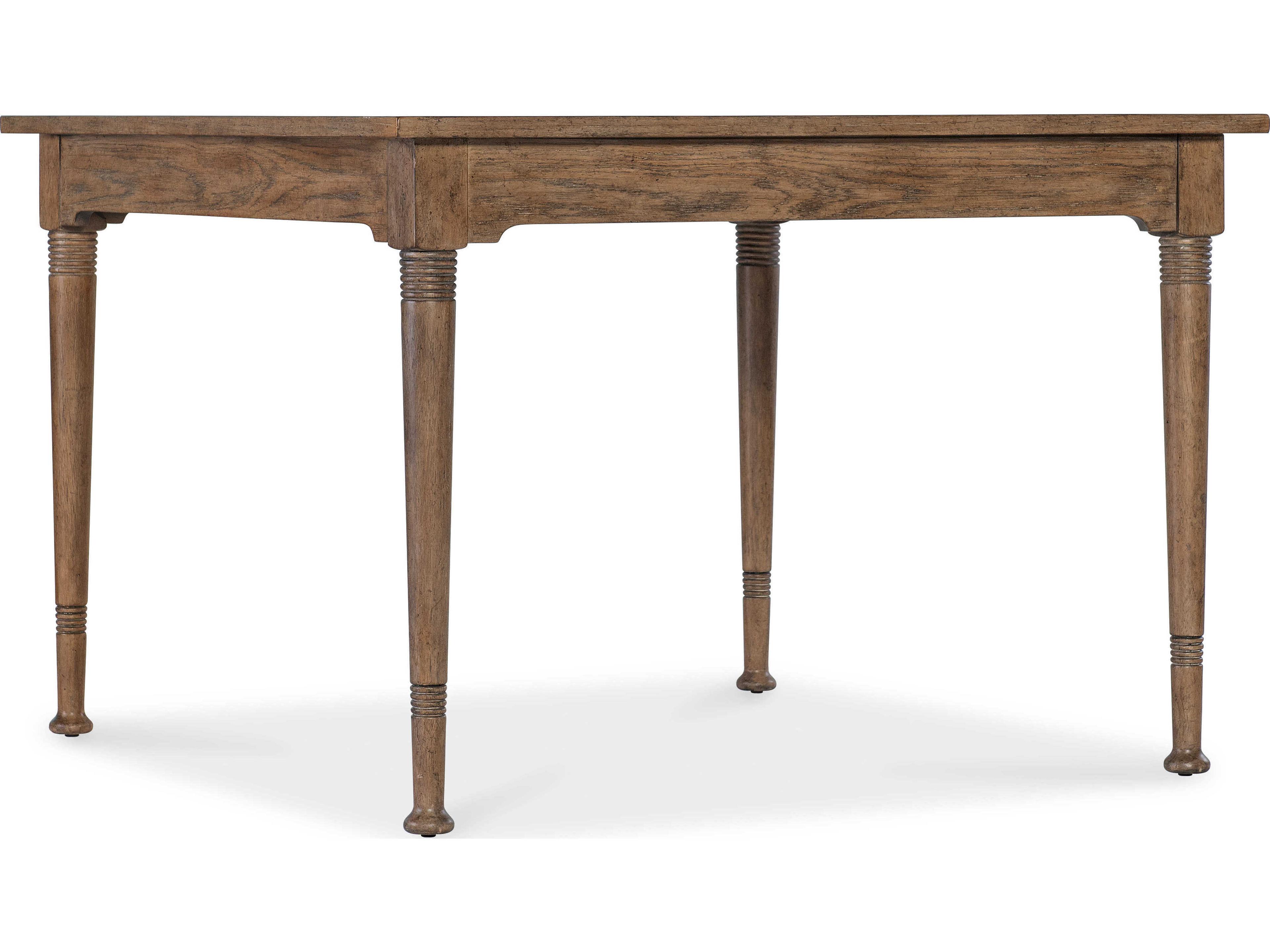 Hooker Furniture Americana Square Brown Wood Dining Table