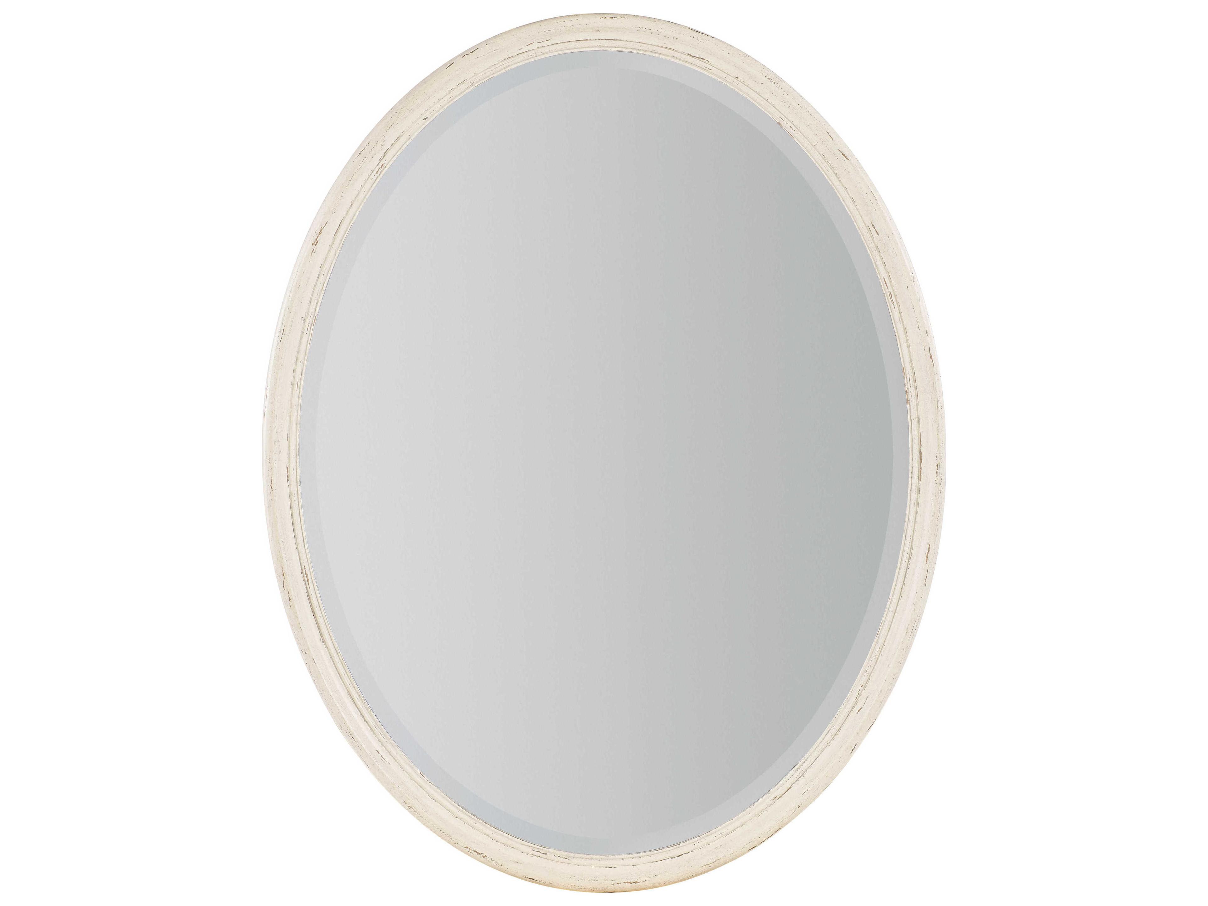 Hooker Furniture Americana White Oval Wall Mirror