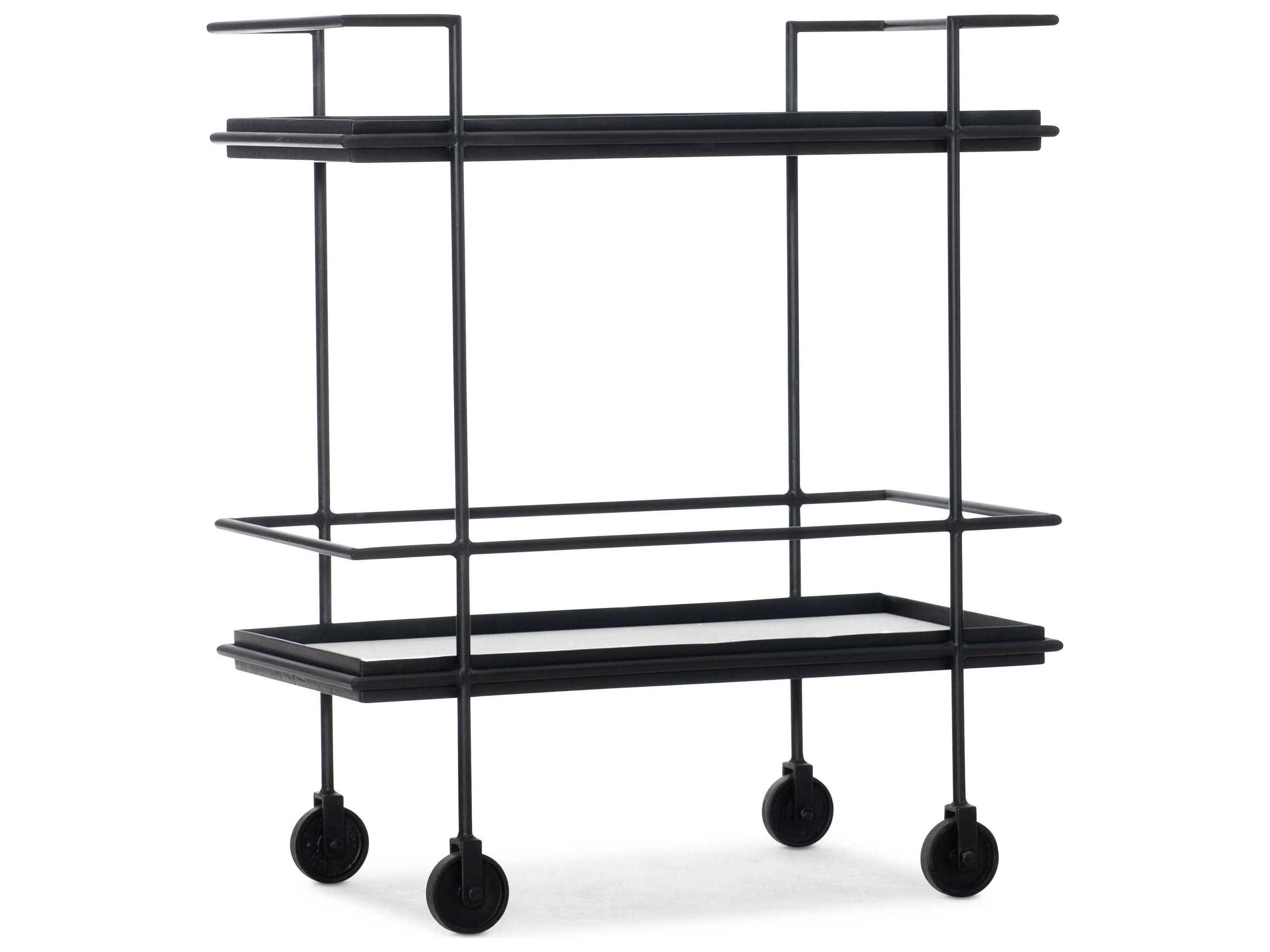 Hooker Furniture Commerce And Market Black Bar Cart