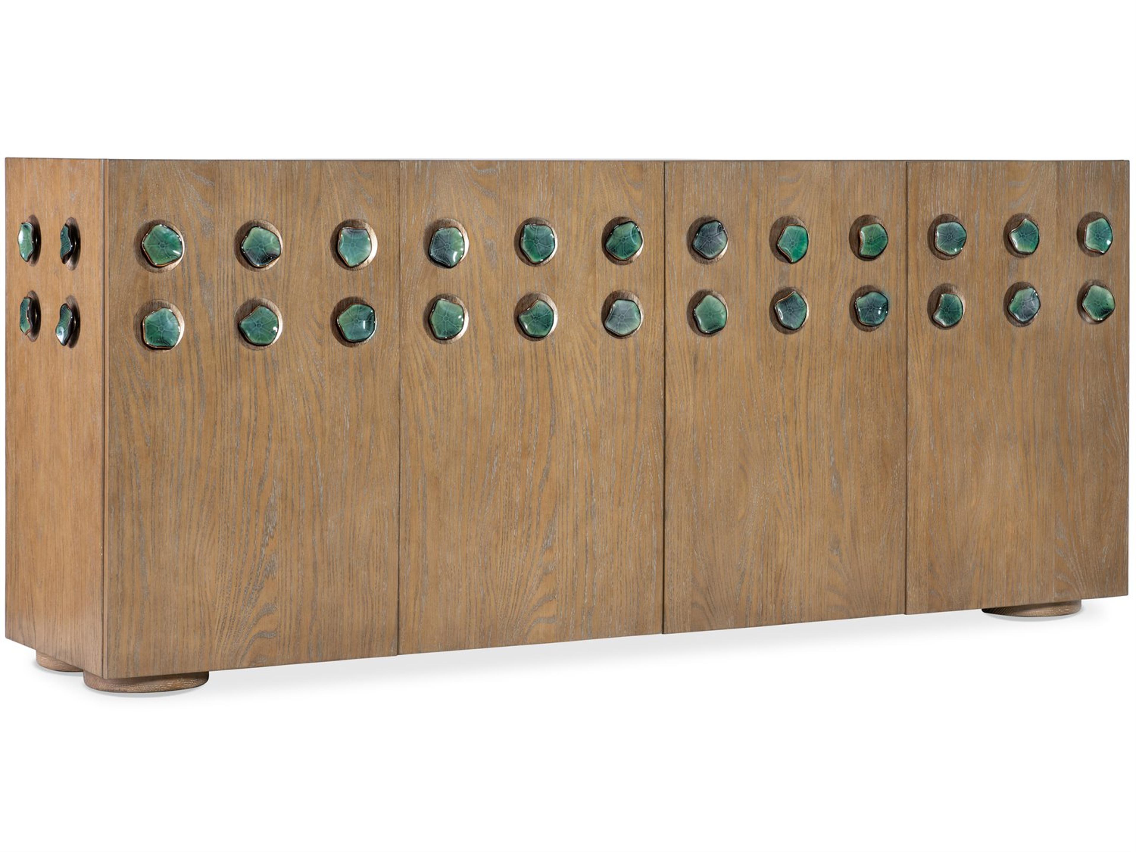 Hooker Furniture Commerce And Market 80" Oak Wood Media Console