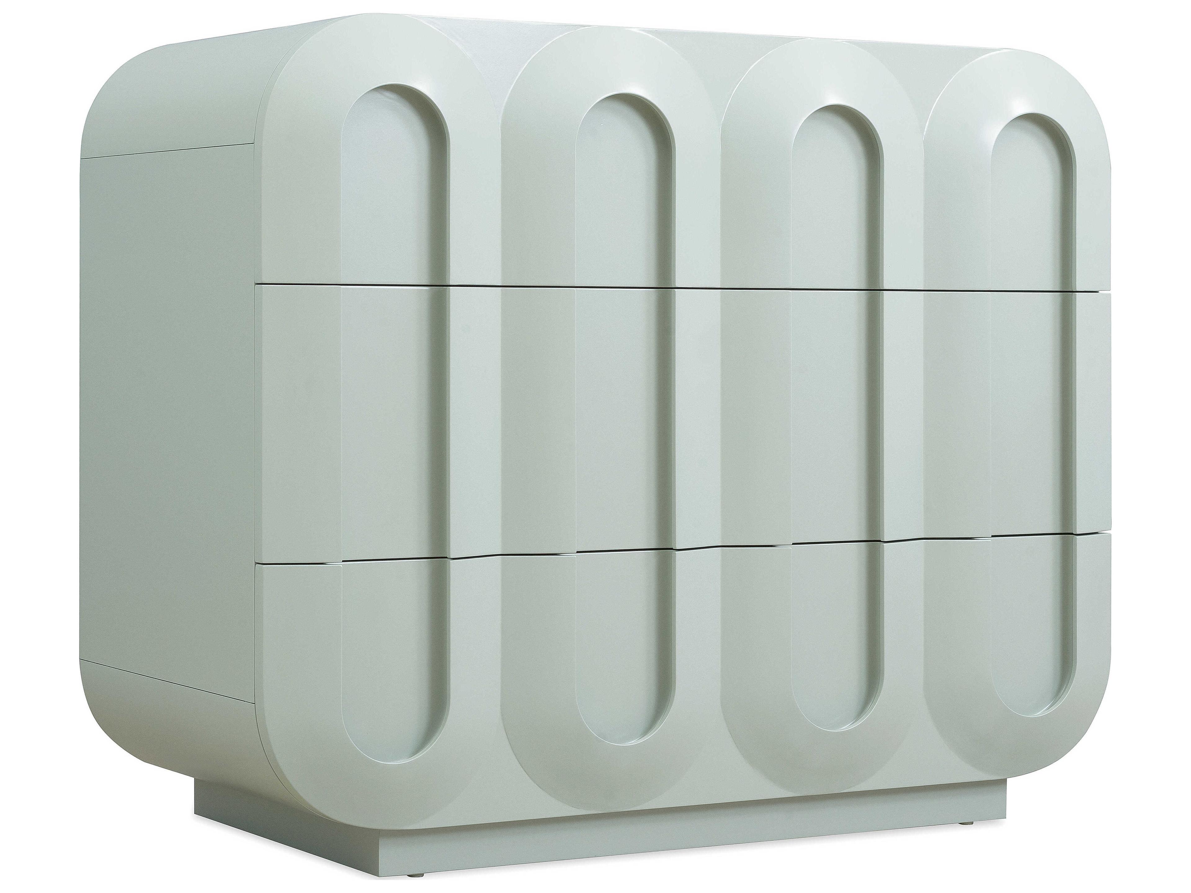 Hooker Furniture Commerce And Market Green Oak Wood Accent Chest