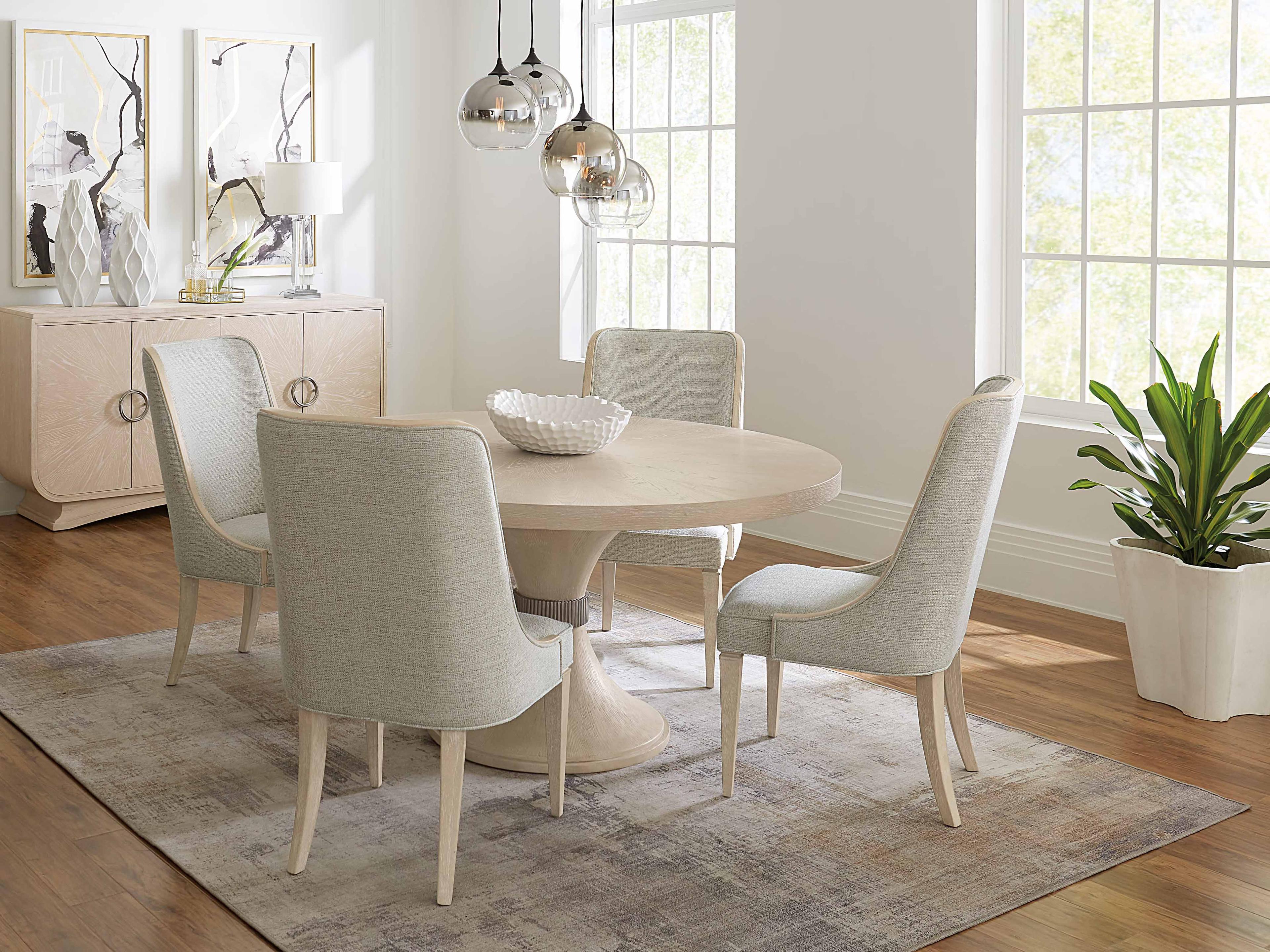 Hooker Furniture Nouveau Chic Oak Wood Dining Room Set