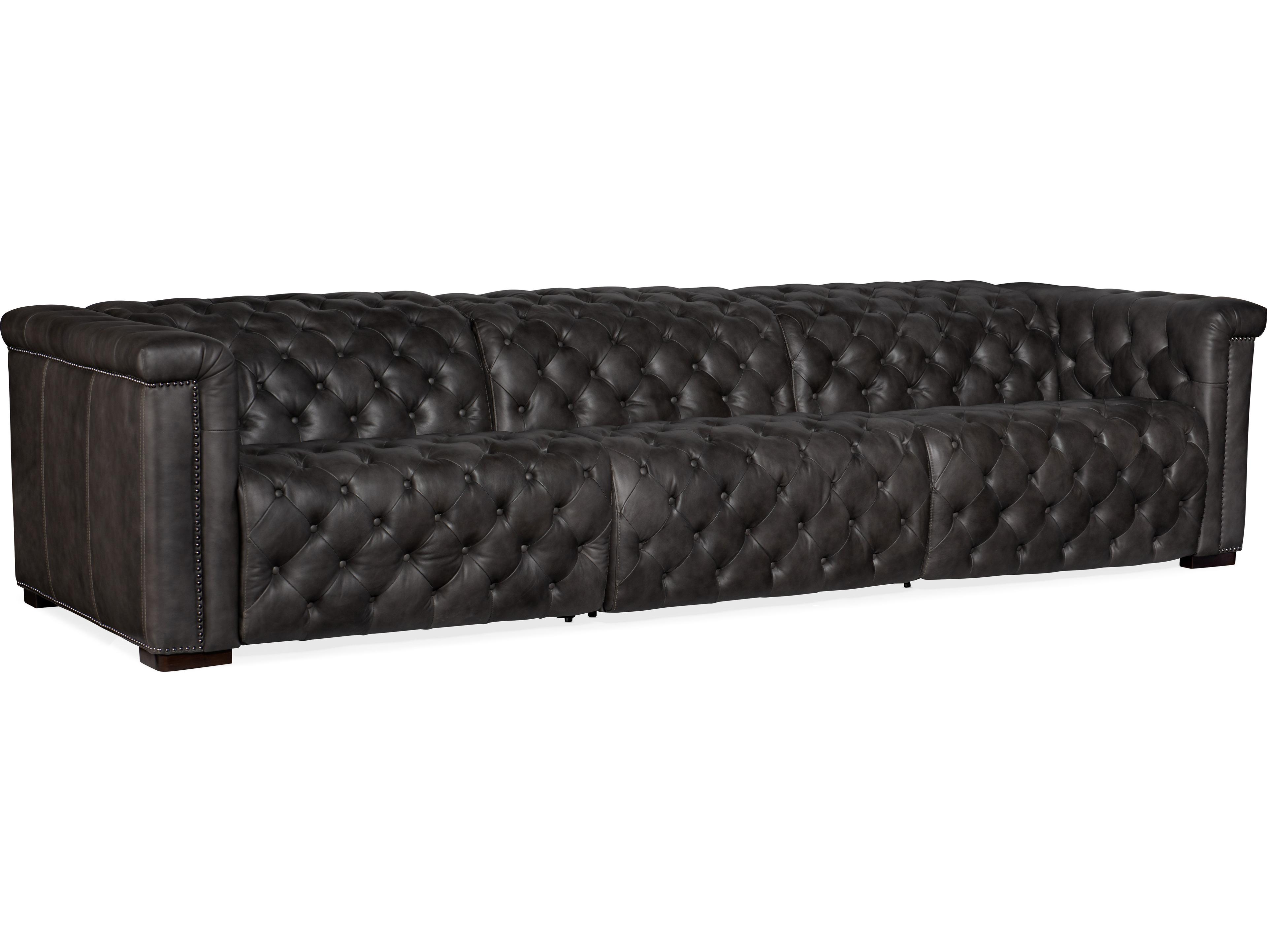 Hooker Savion Grandier Power Recliner Sofa with Power Headrest