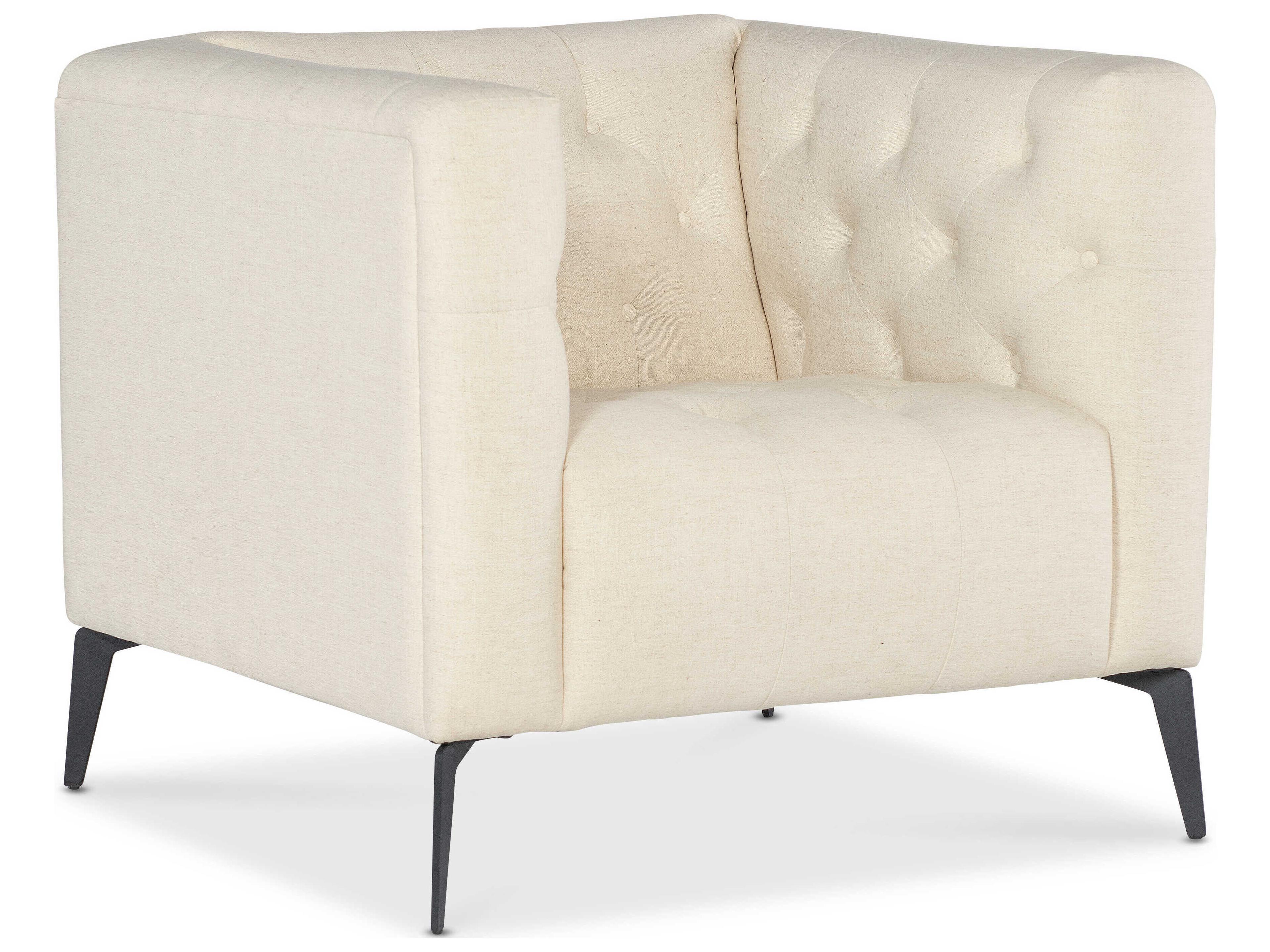 Hooker Furniture Ss Beige Leather Accent Chair