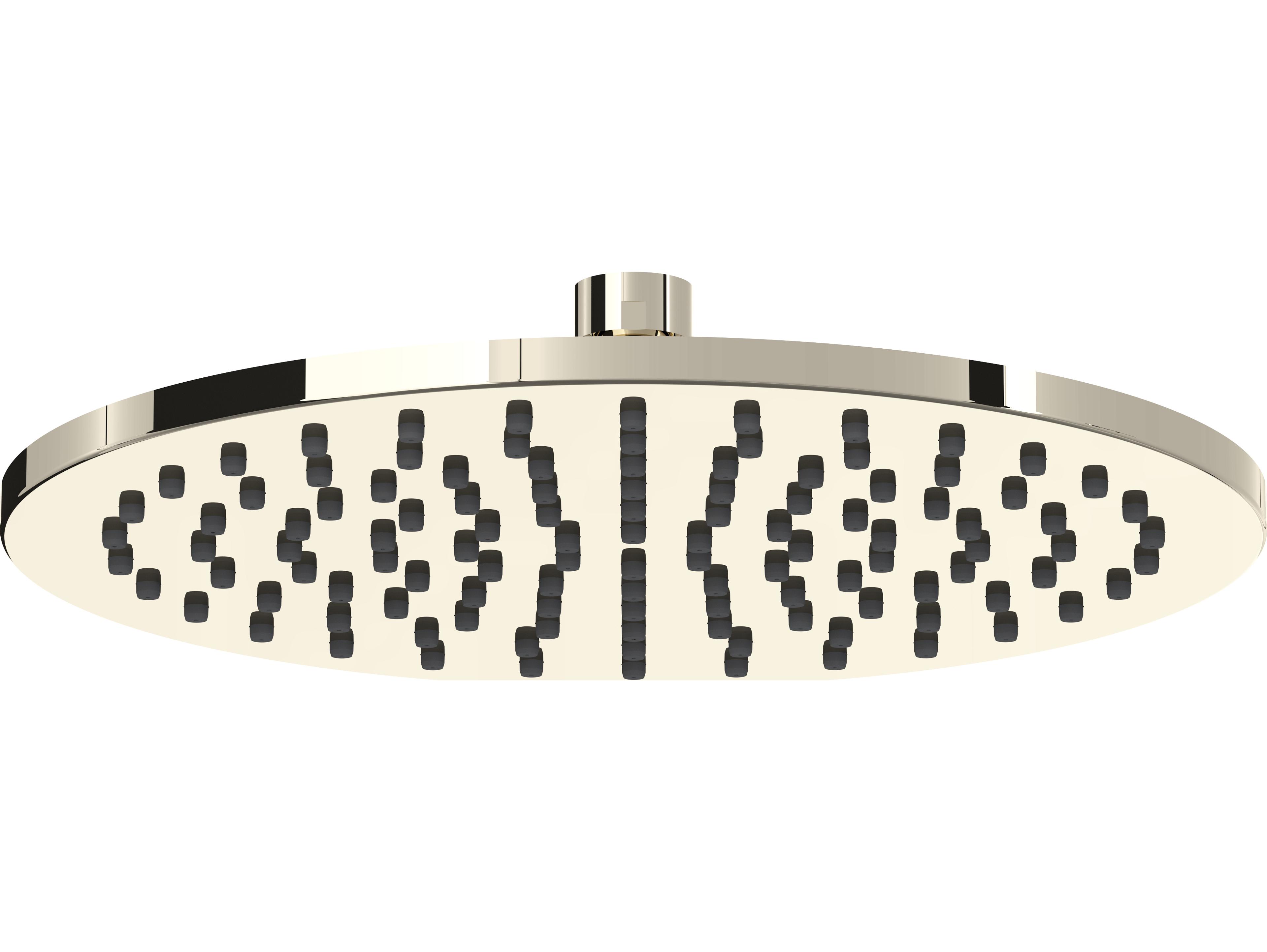 Rohl 10" Polished Nickel Rain Showerhead