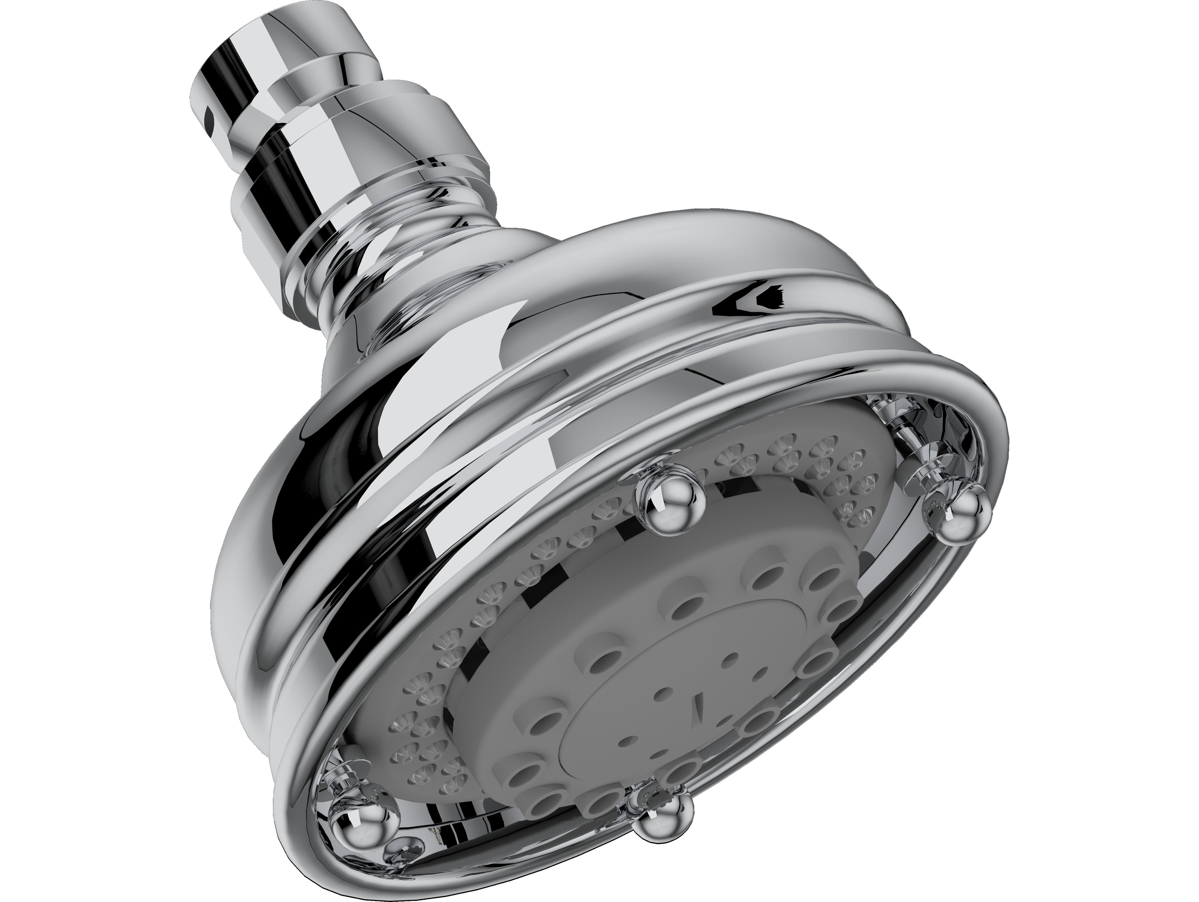 Rohl Polished Chrome Three Function 4" Showerhead