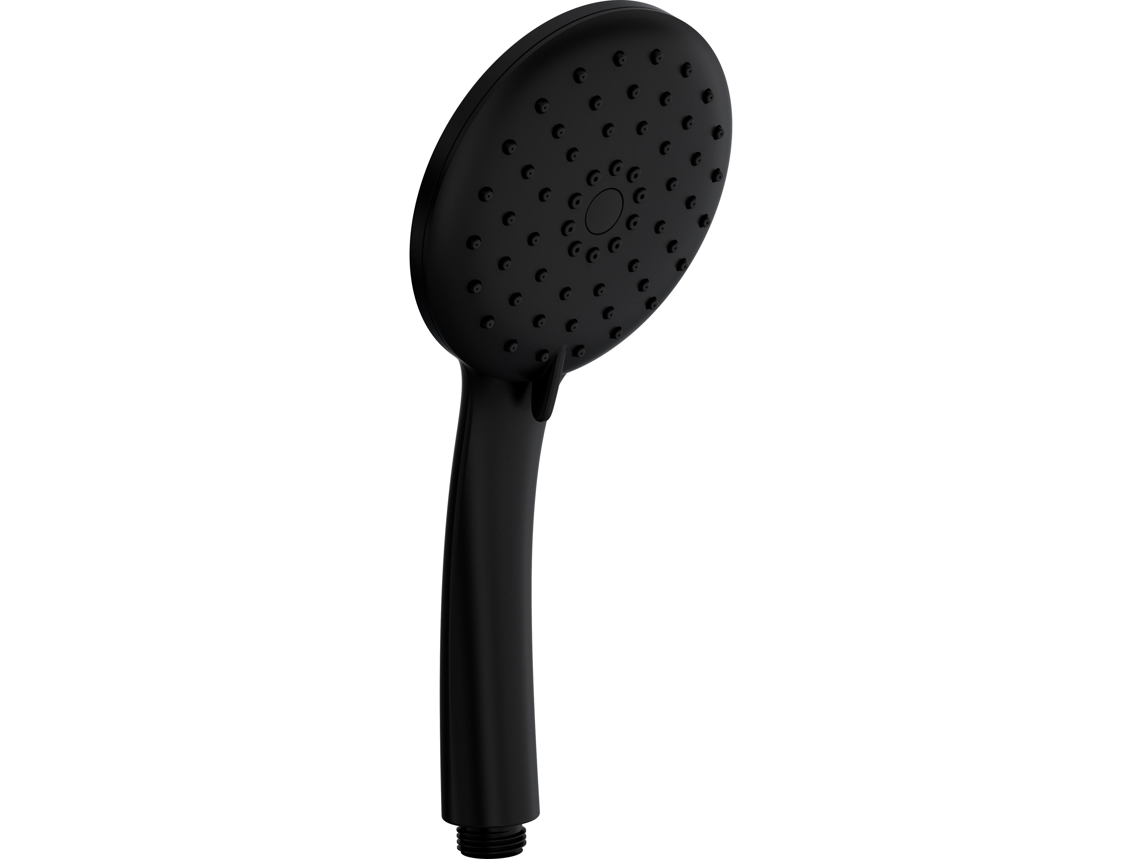 Rohl 5" Matte Black 3-Function Handshower