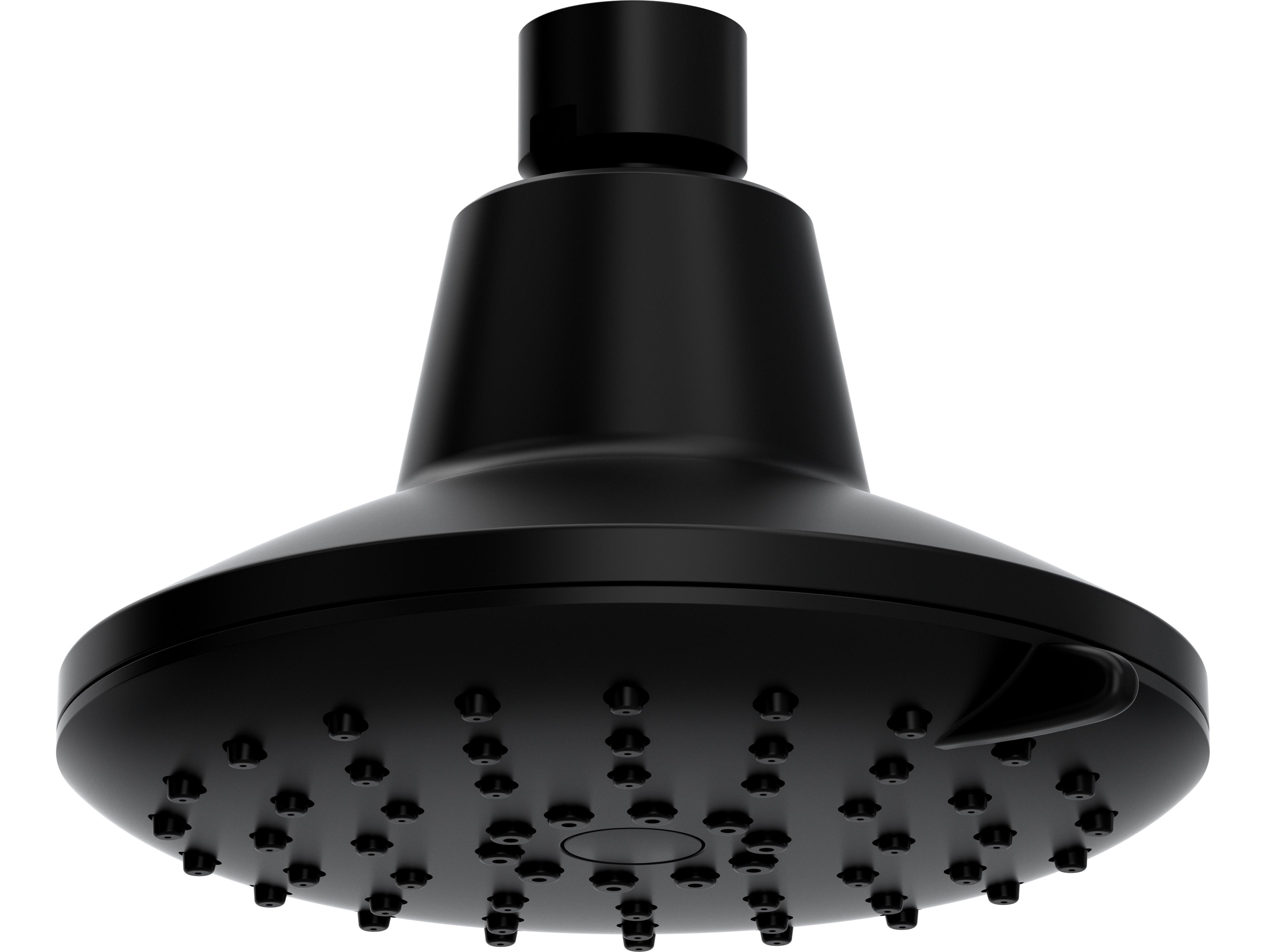 Rohl 5" Matte Black 3-Function Showerhead