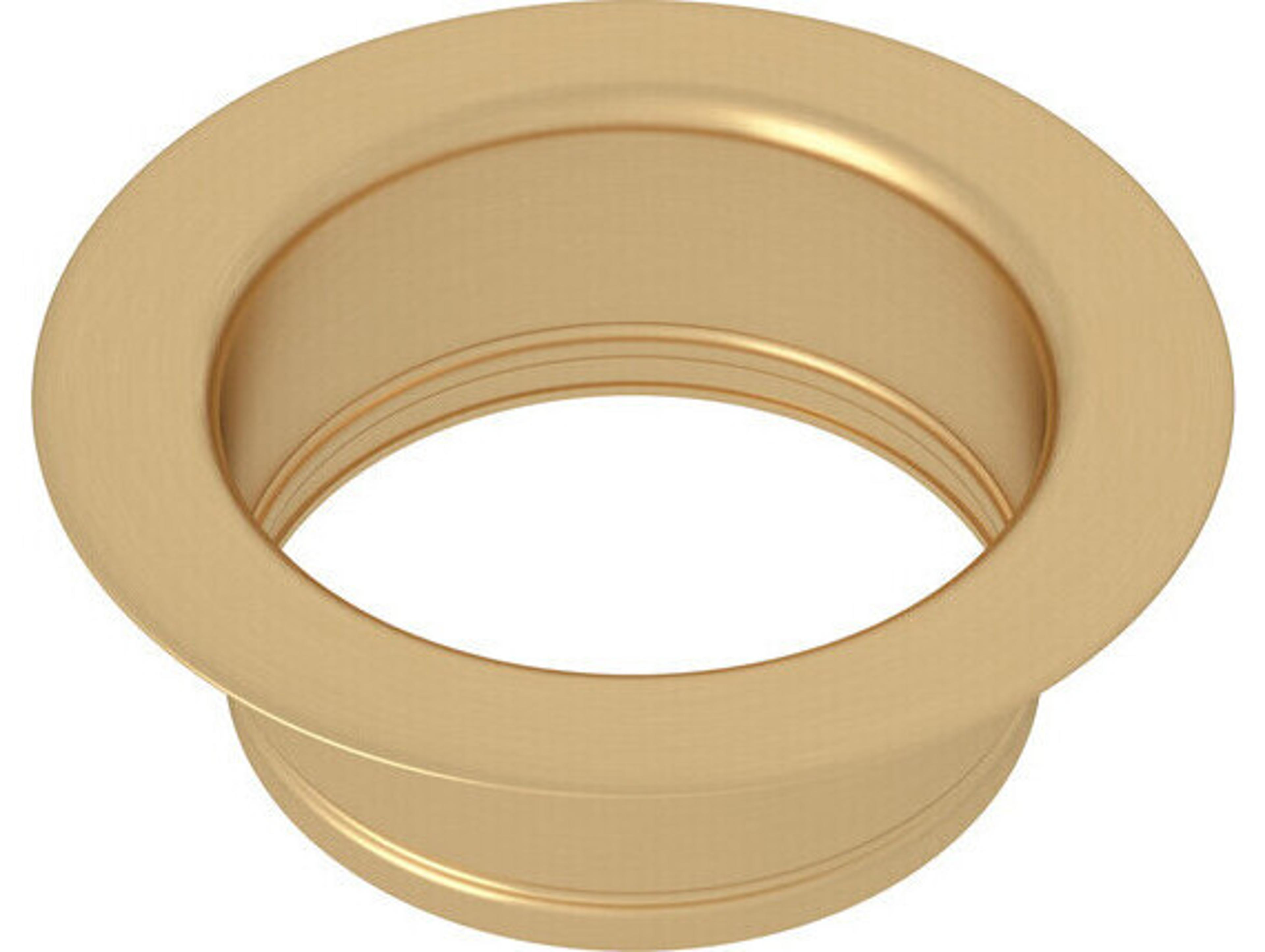 Rohl I.S.E. Disposal Flange In Satin English Gold Escutcheon Or Throat