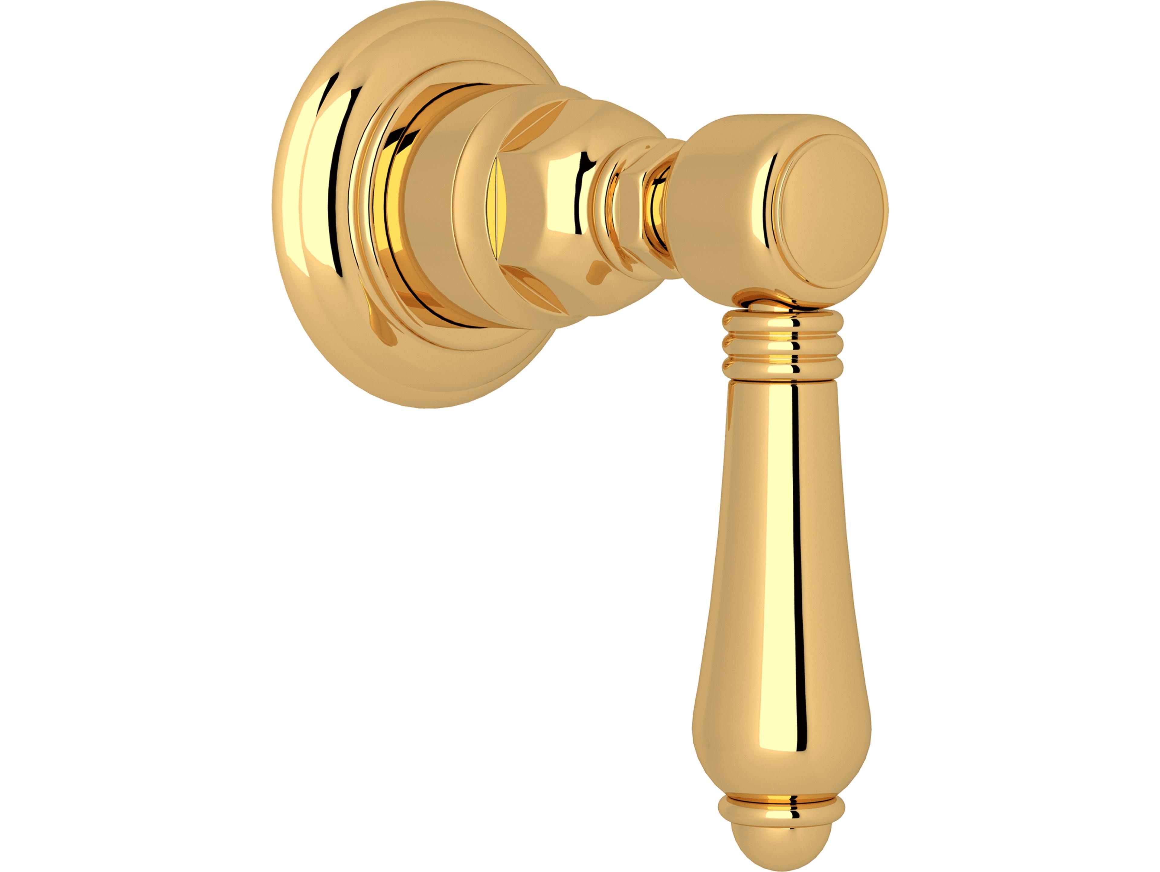 Rohl Italian Bath Trim Package Only No Rough To Volume Control In Italian Brass 