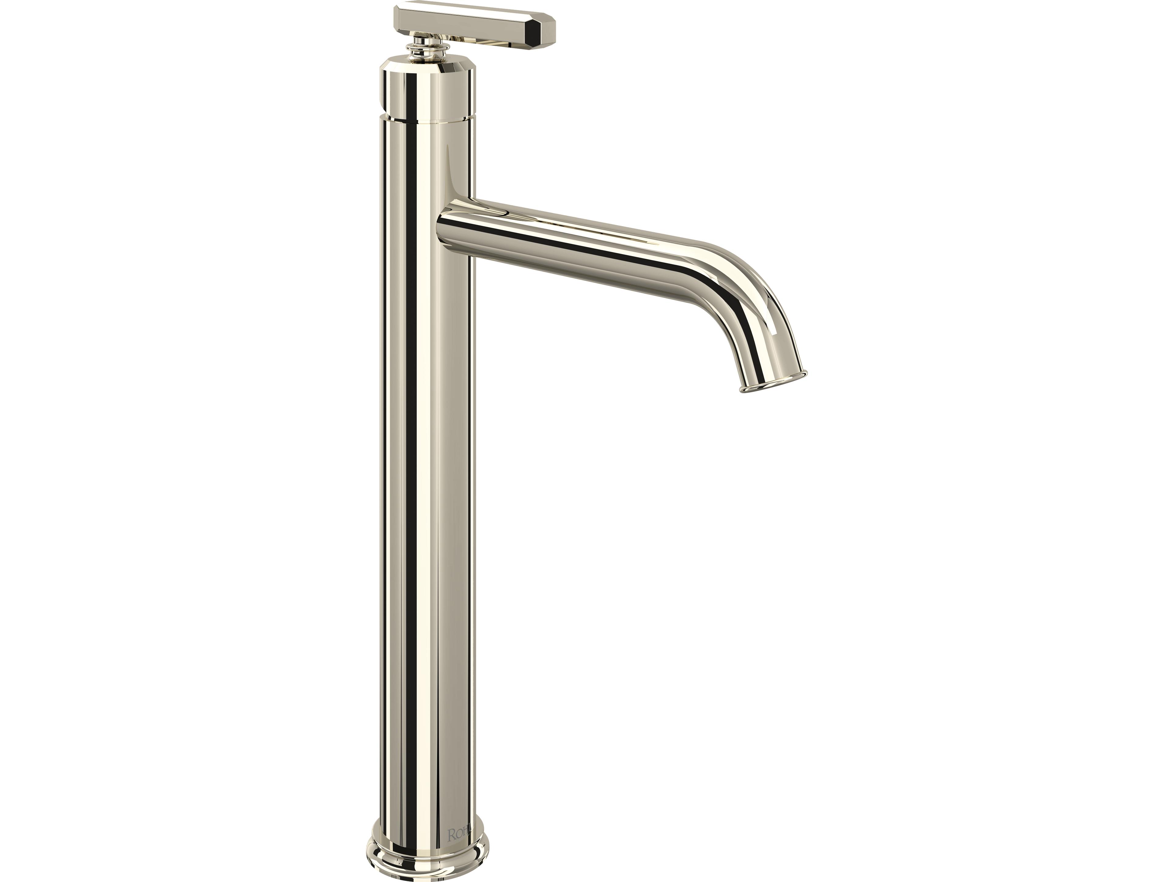 Rohl Apothecary Polished Nickel Single Handle Tall Lavatory Faucet