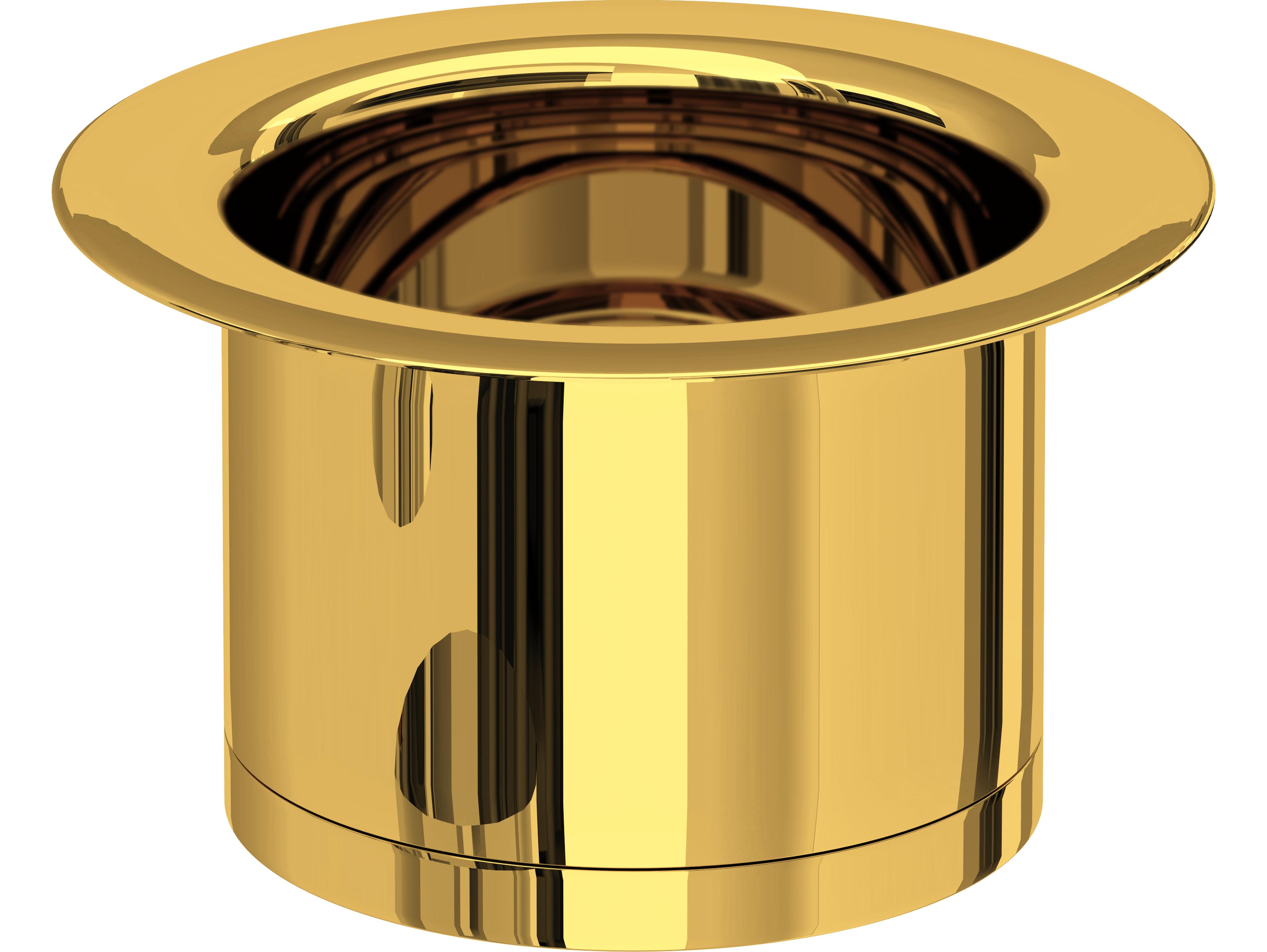 Rohl Shaws Unlacquered Brass Disposal Flange