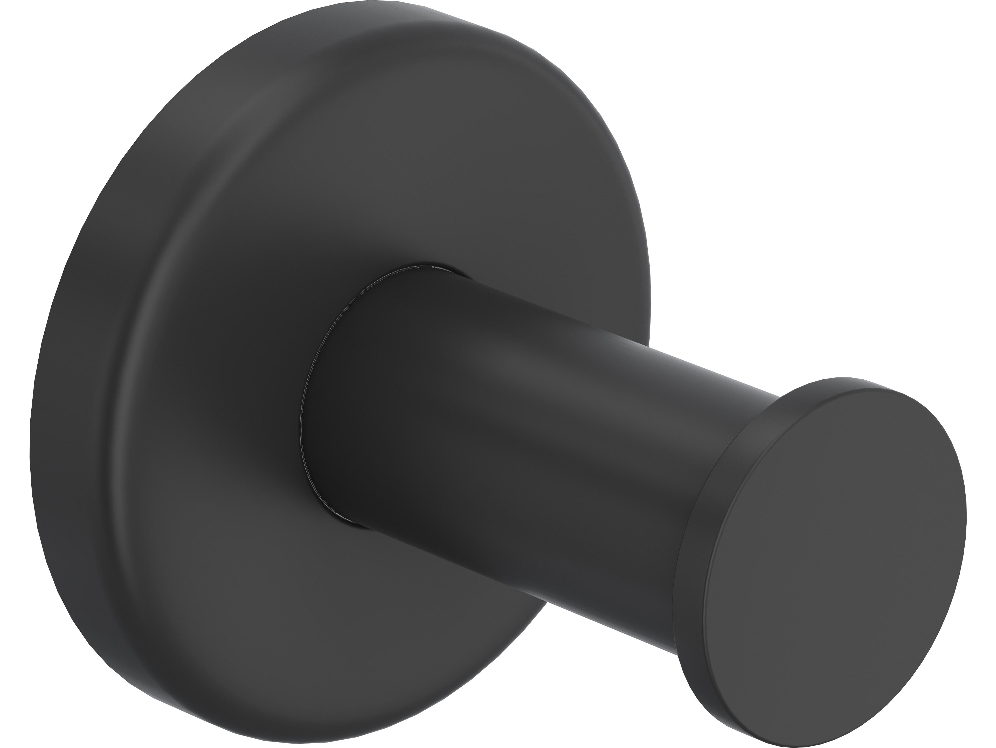 Rohl Lombardia Avanti Bath Single Robe Hook In Matte Black