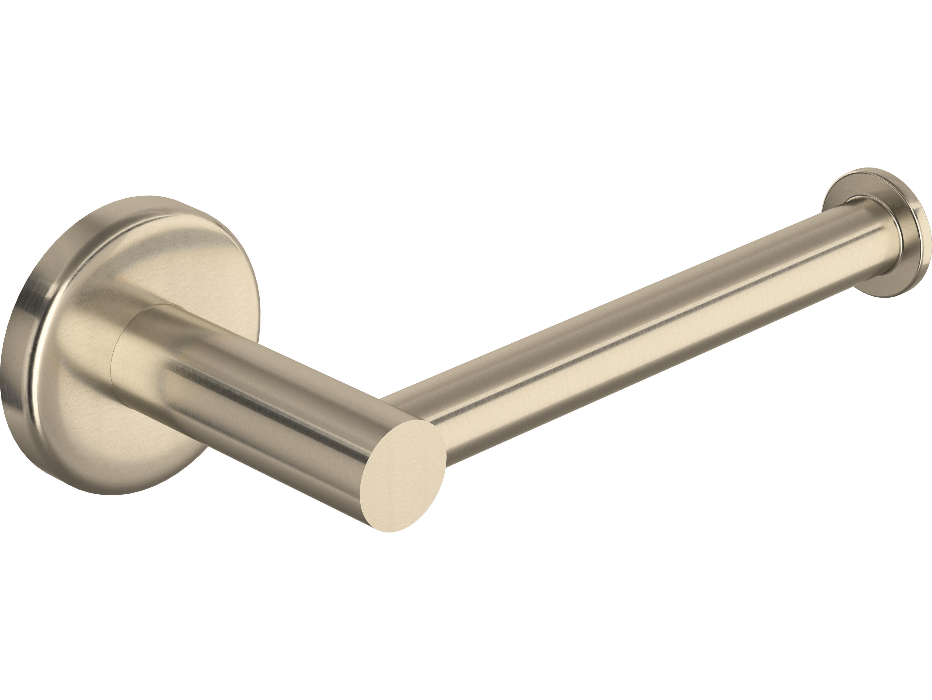 Rohl Lombardia And Avanti Bath Open Toilet Paper Or Tp Holder In Satin Nickel