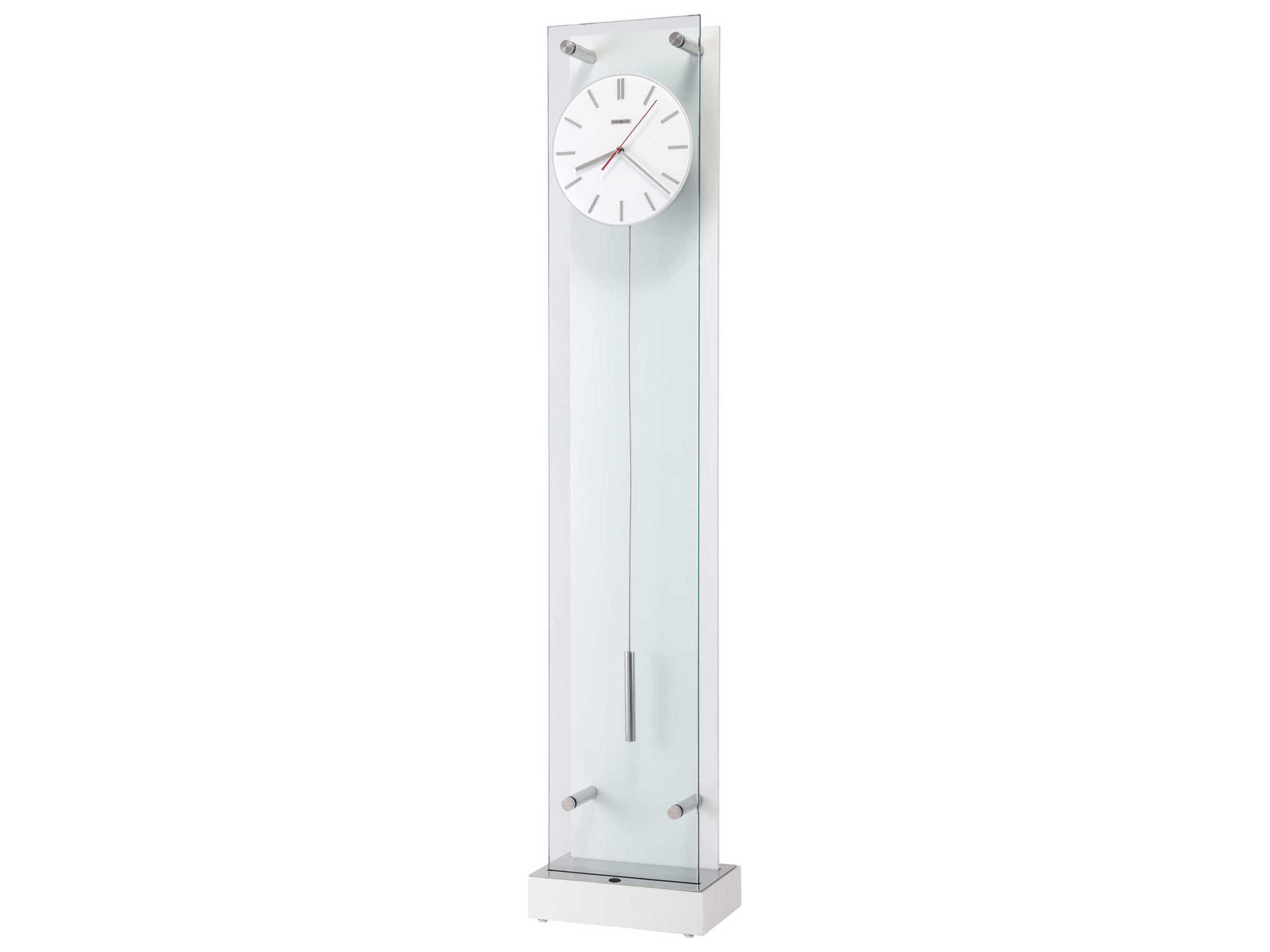 Howard Miller Echo-IV Gloss White Clock