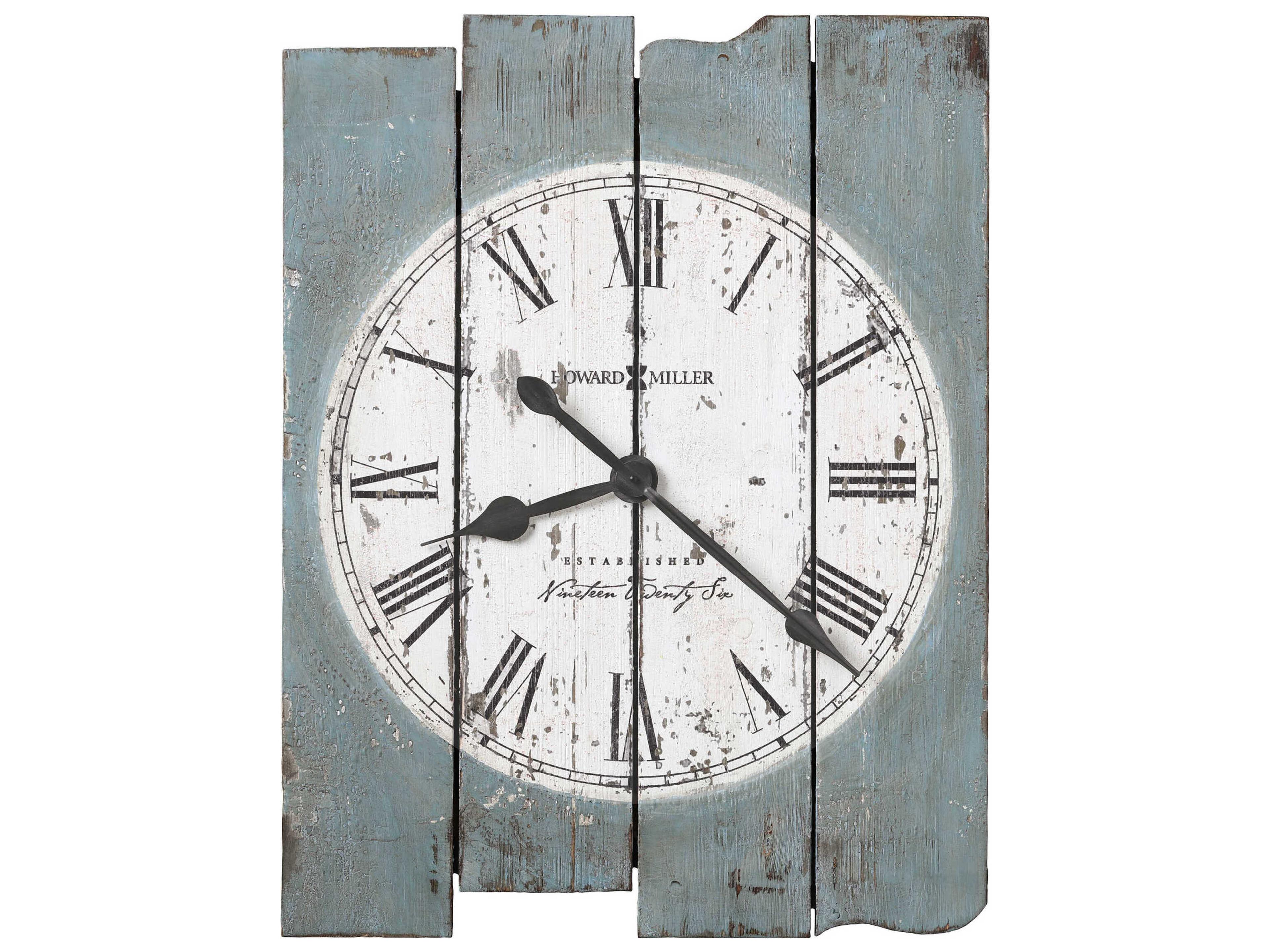 Howard Miller Mack Road Blue Wall Clock