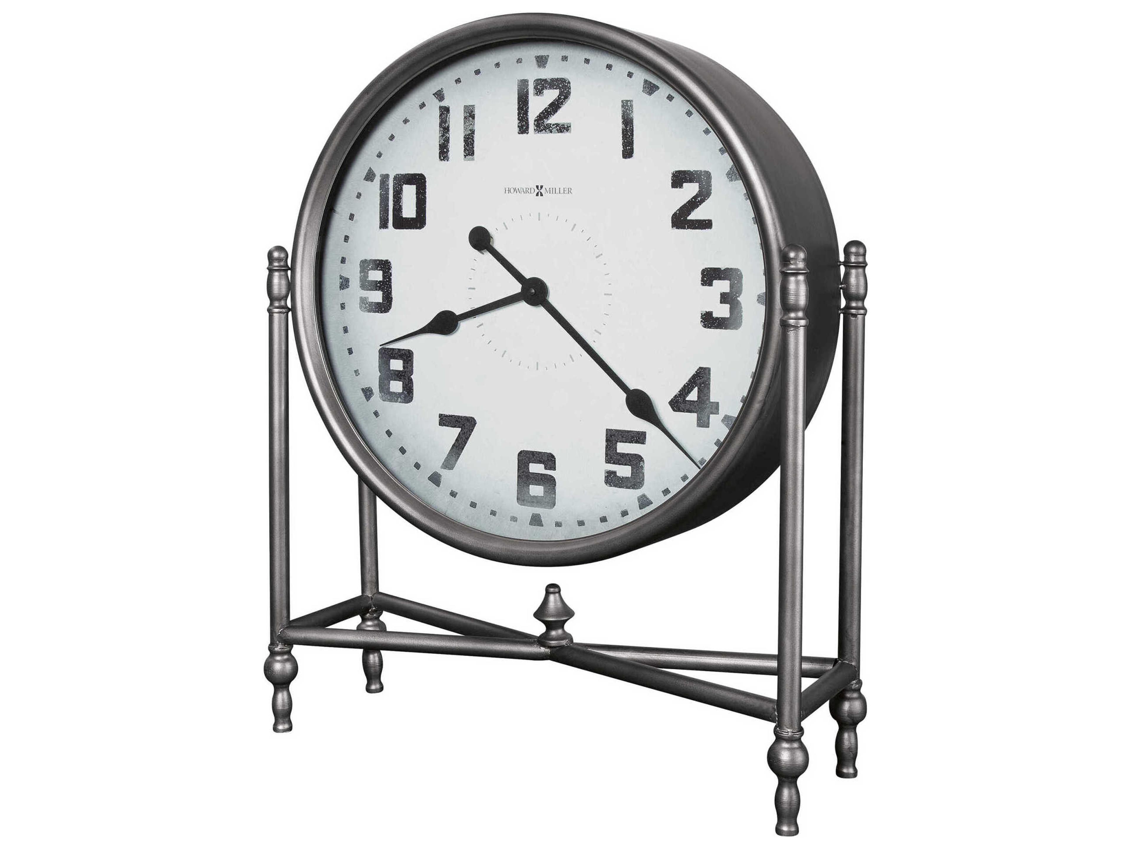 Howard Miller Light Charcoal Childress Mantel Clock