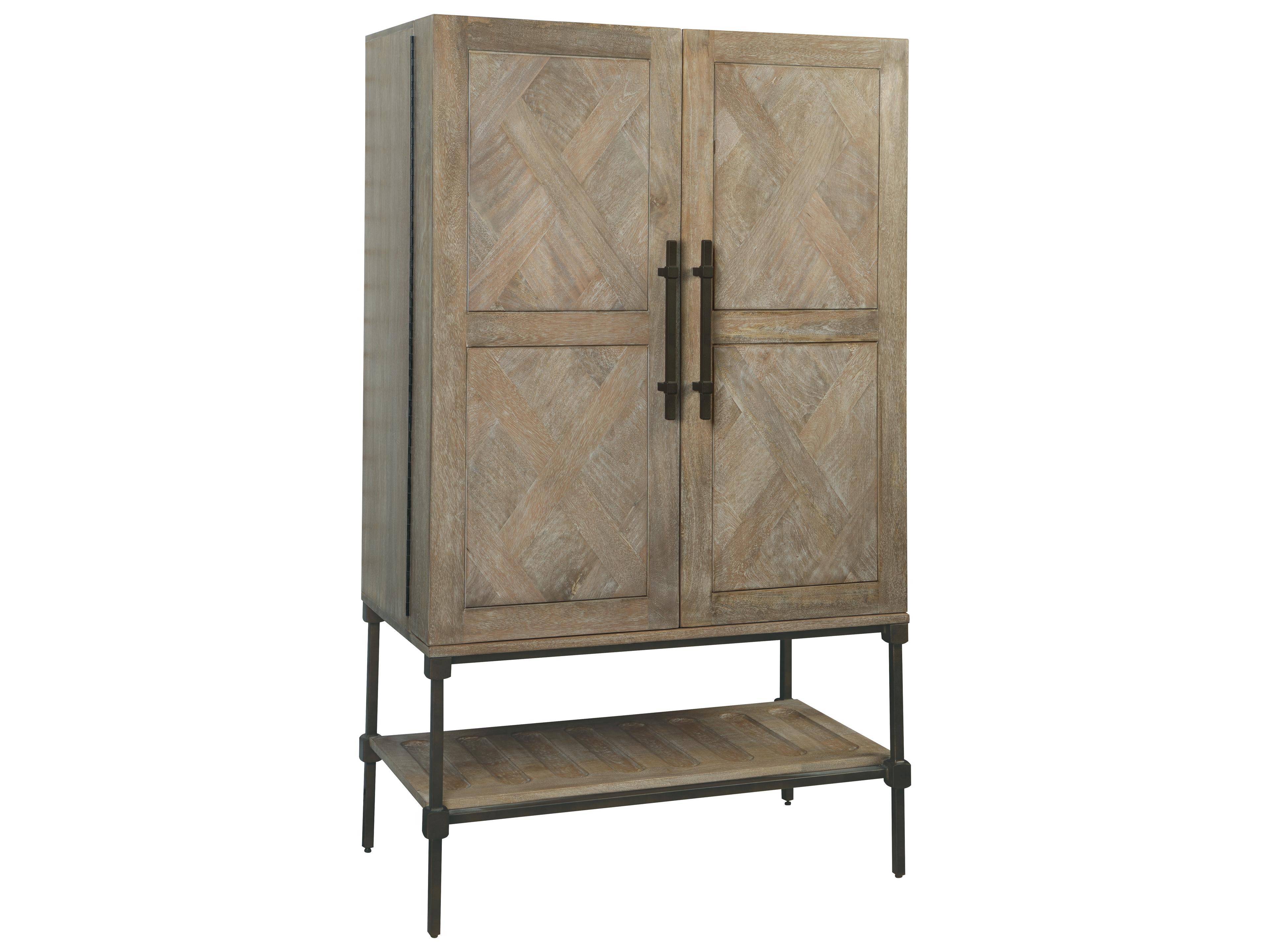 Howard Miller Beige Bar Cabinet