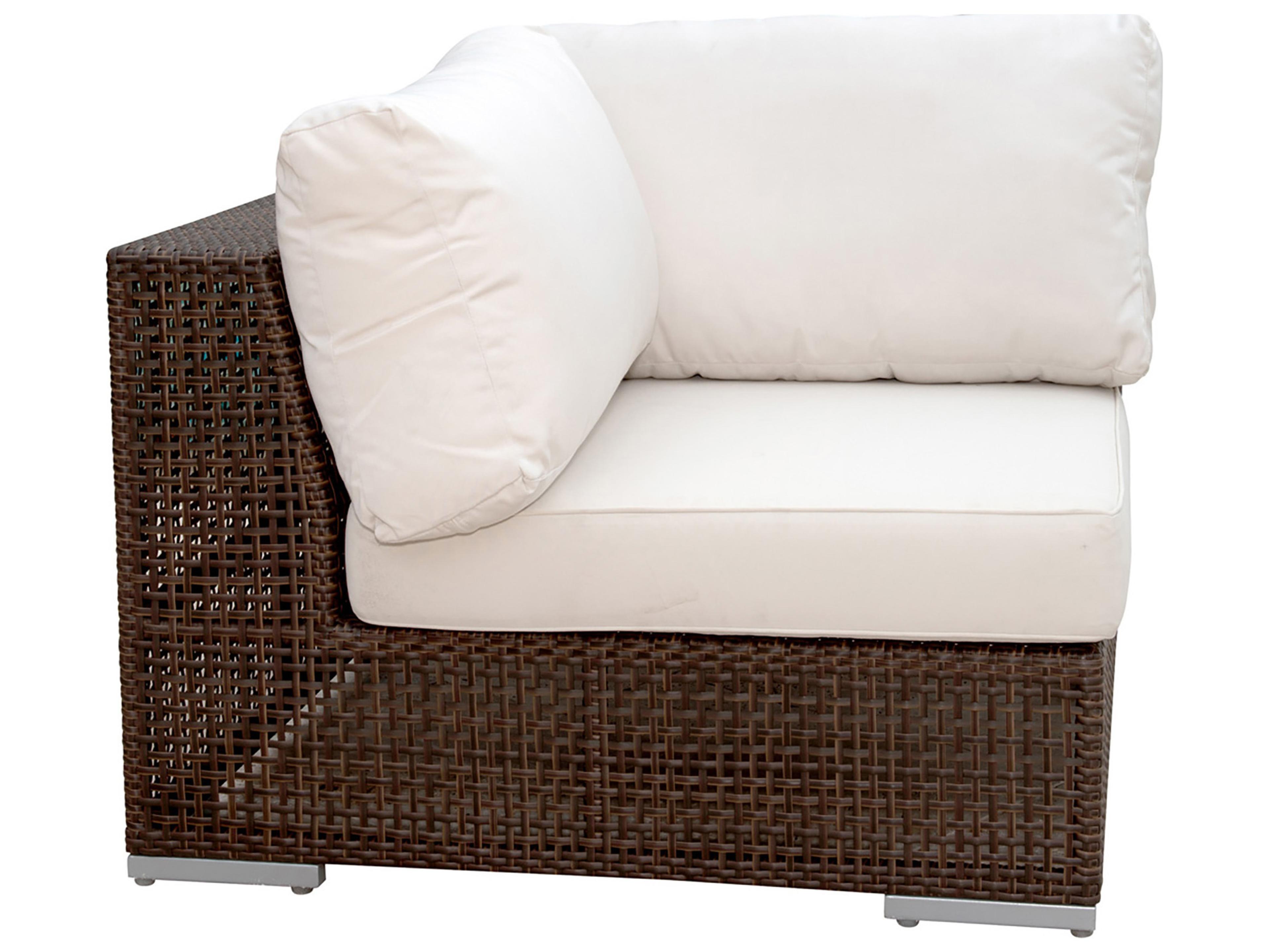 Hospitality Rattan Outdoor Soho Wicker Modular Lounge Chair