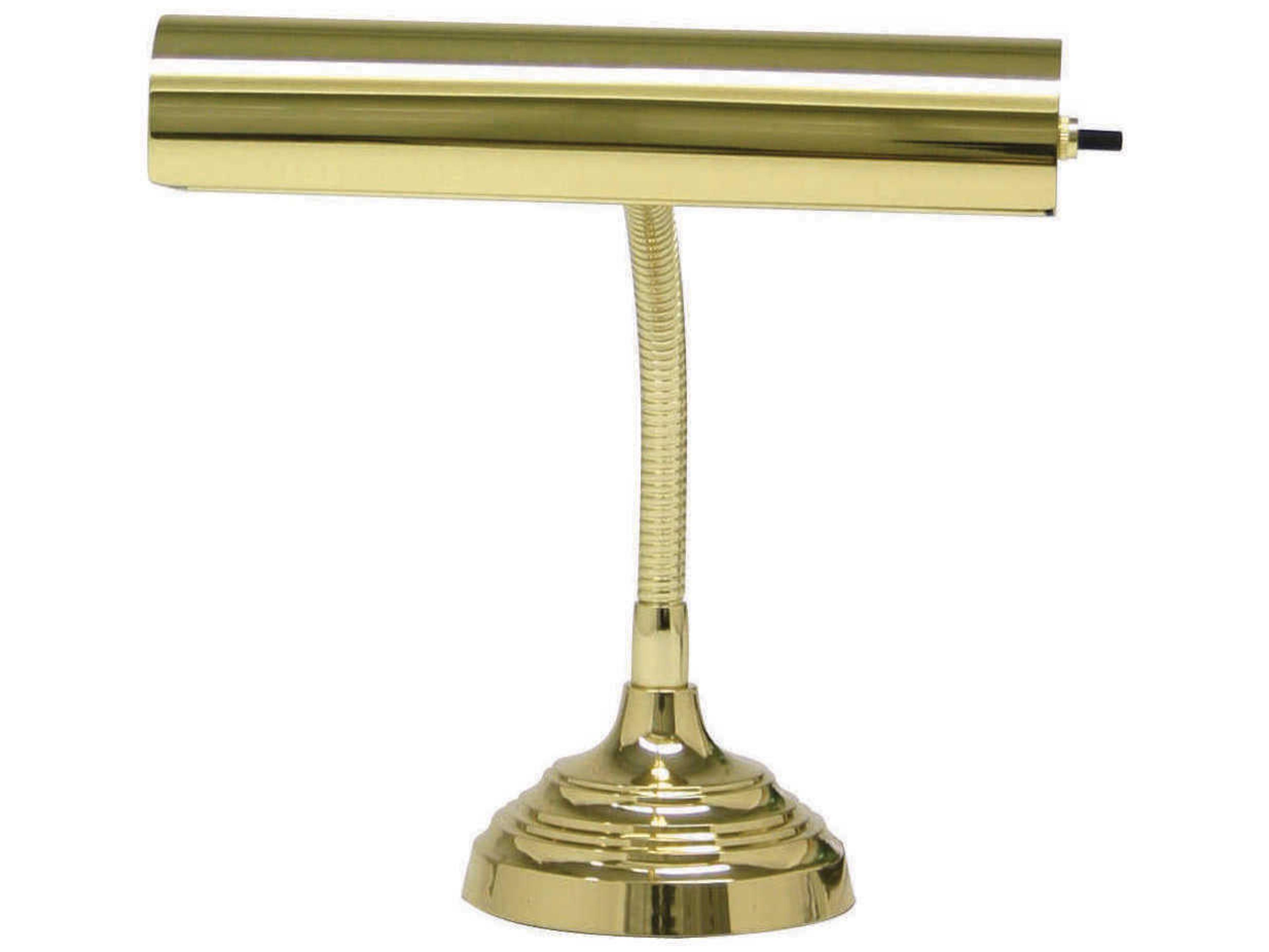 House of Troy Advent Brass Desk Lamp