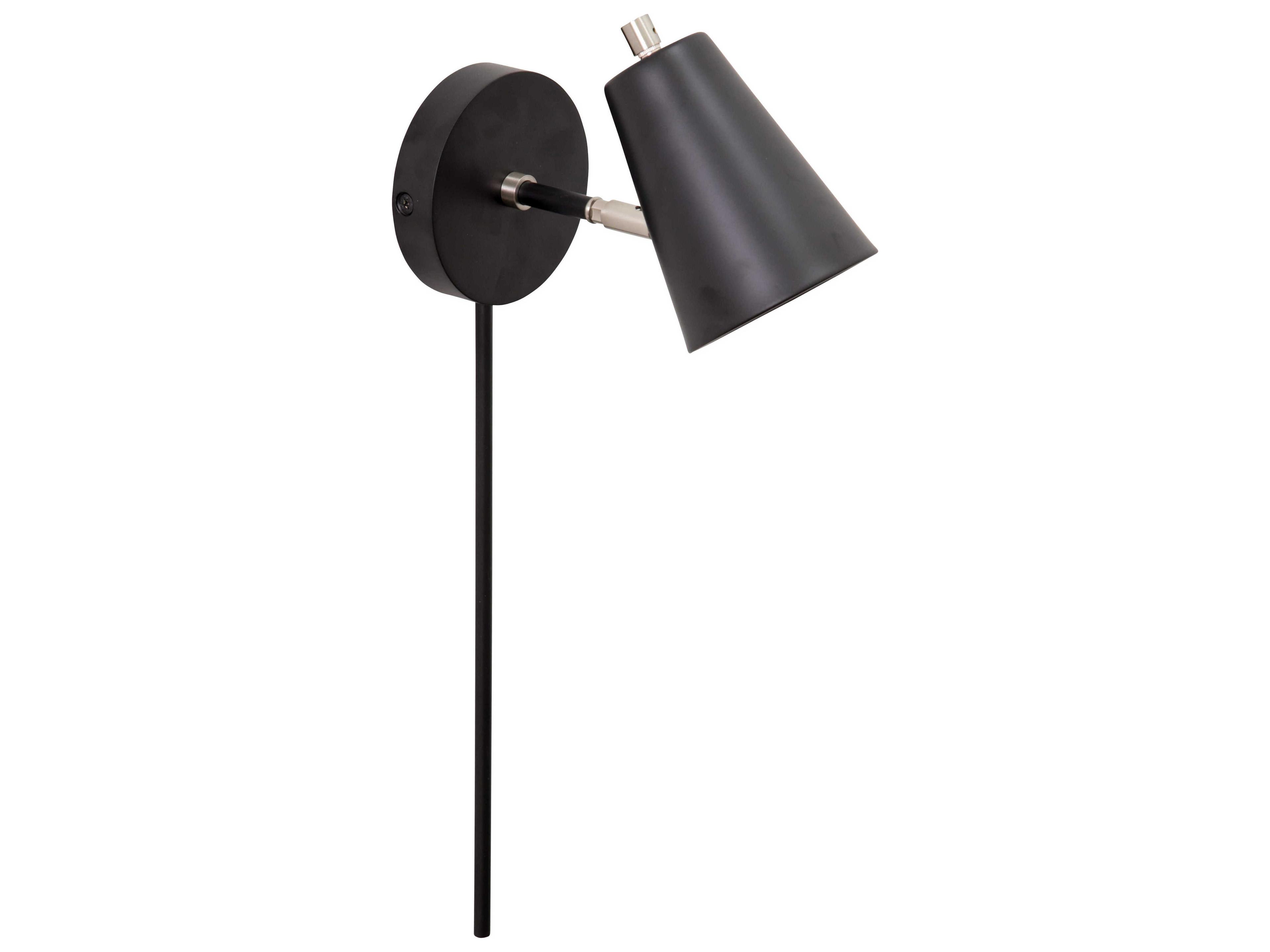House of Troy Kirby 1-Light Black Nickel LED Wall Sconce