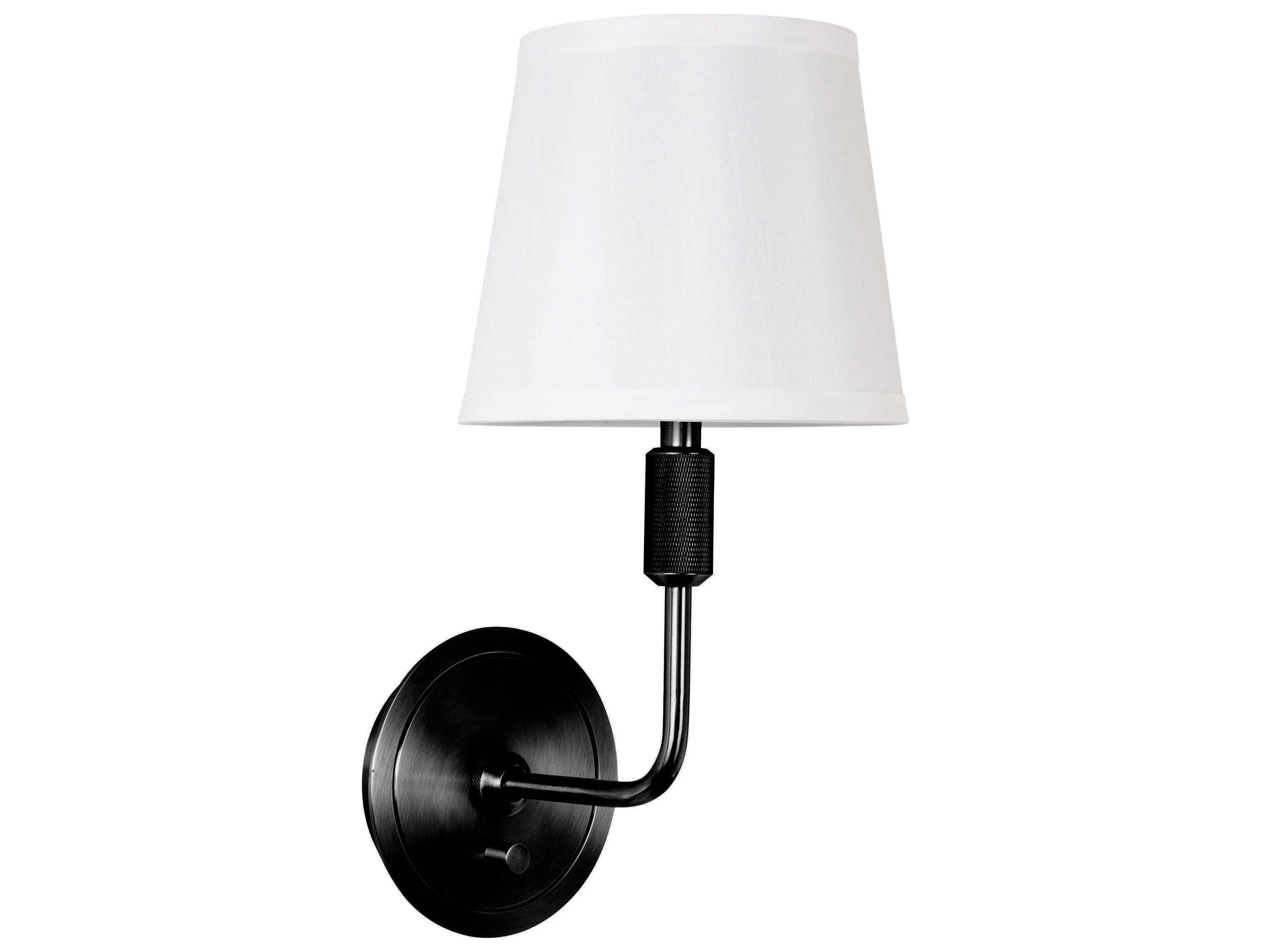 House of Troy Killington 1-Light Black Wall Sconce