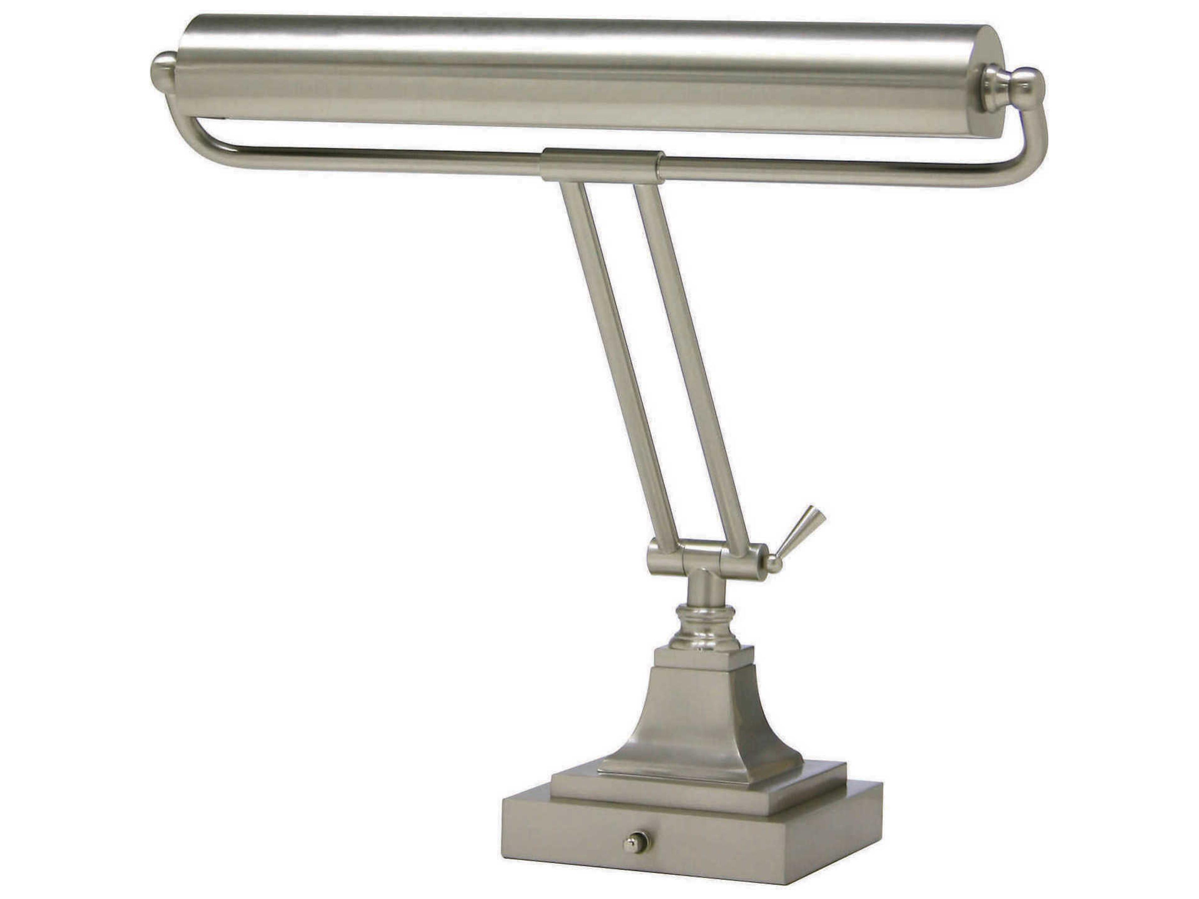House of Troy Desk Satin Nickel Lamp