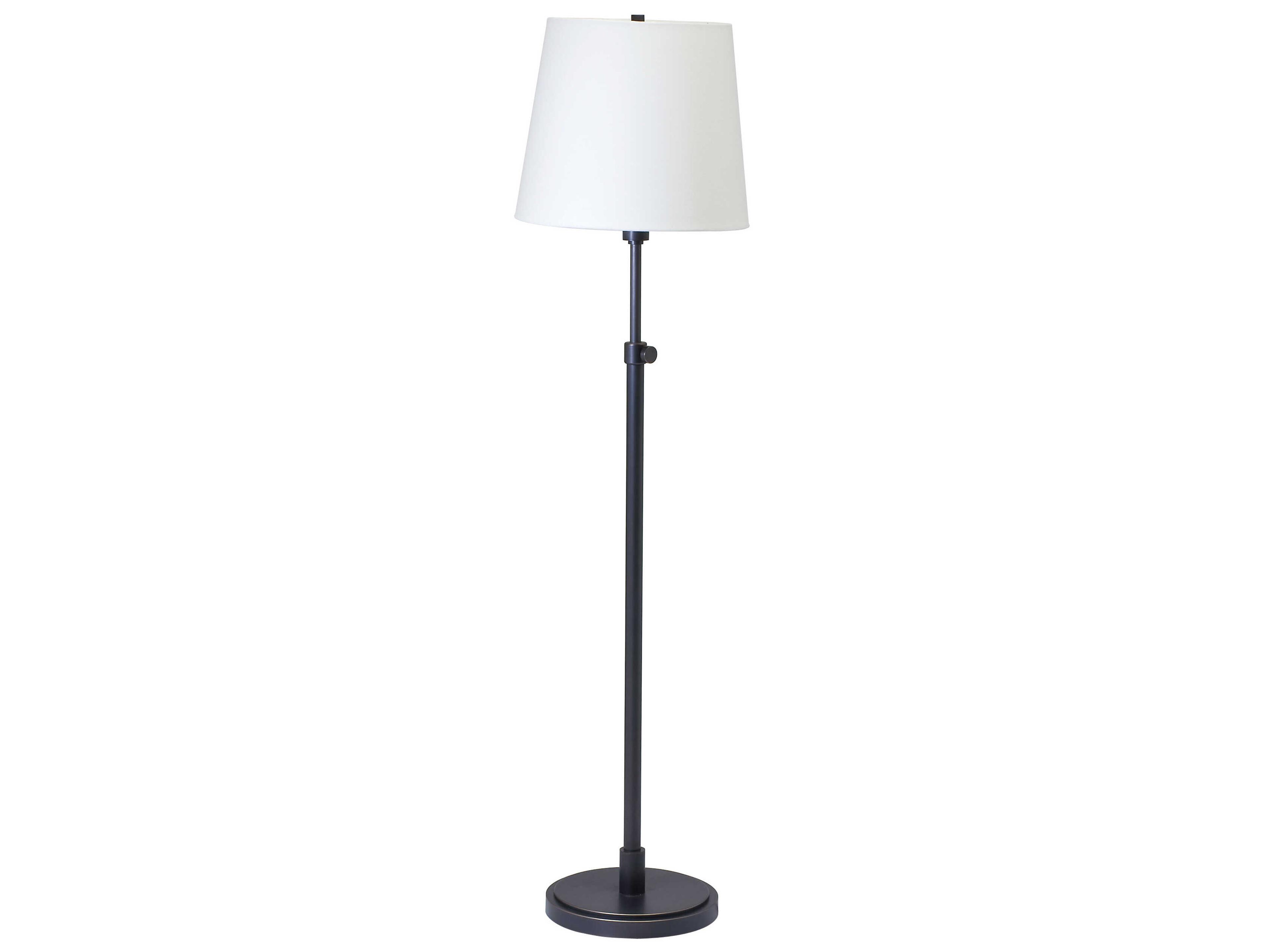 House of Troy Townhouse Black Floor Lamp