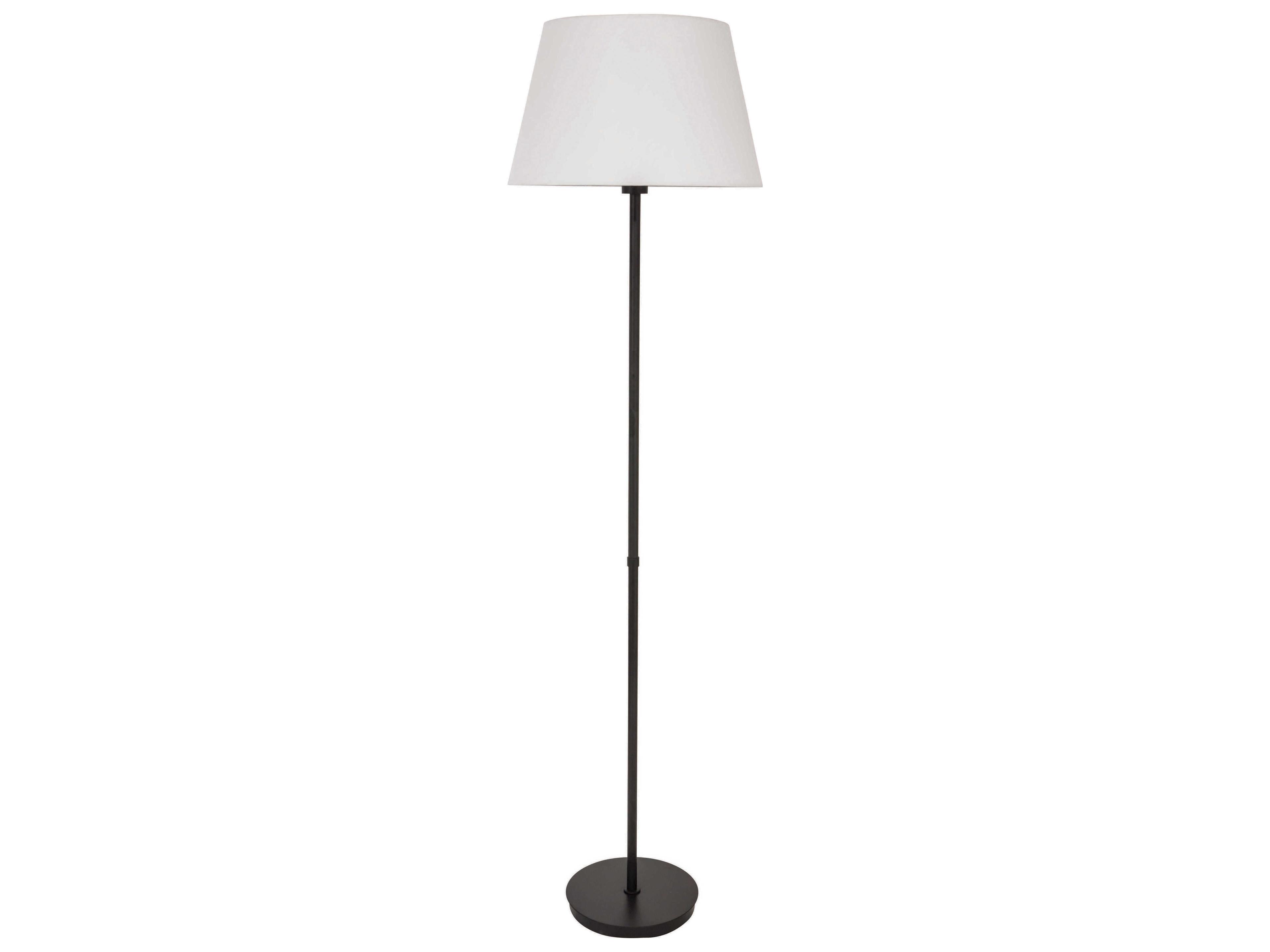 House of Troy Vernon Black Floor Lamp