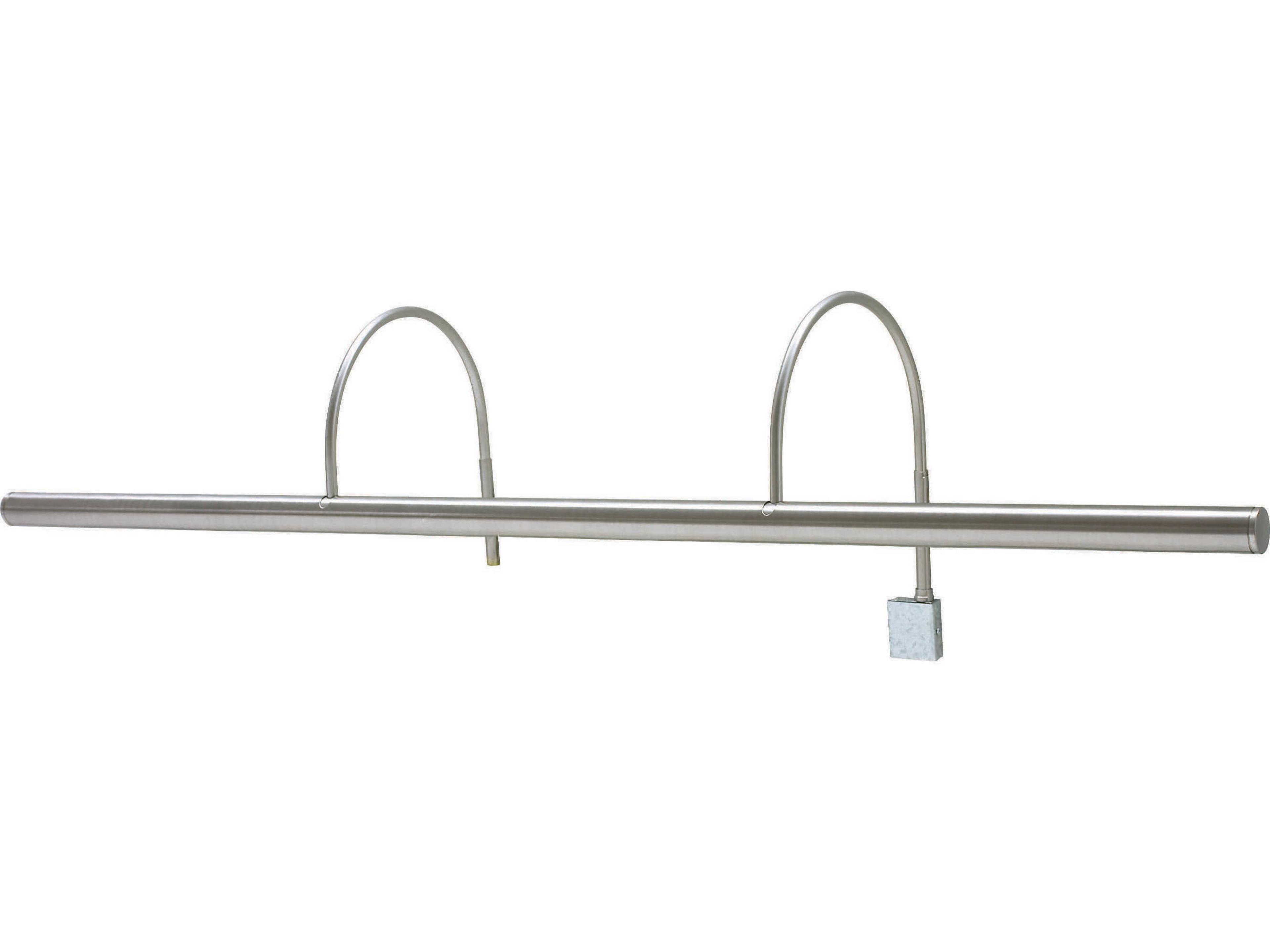 House of Troy Slim-line 6-Light Nickel Picture Light