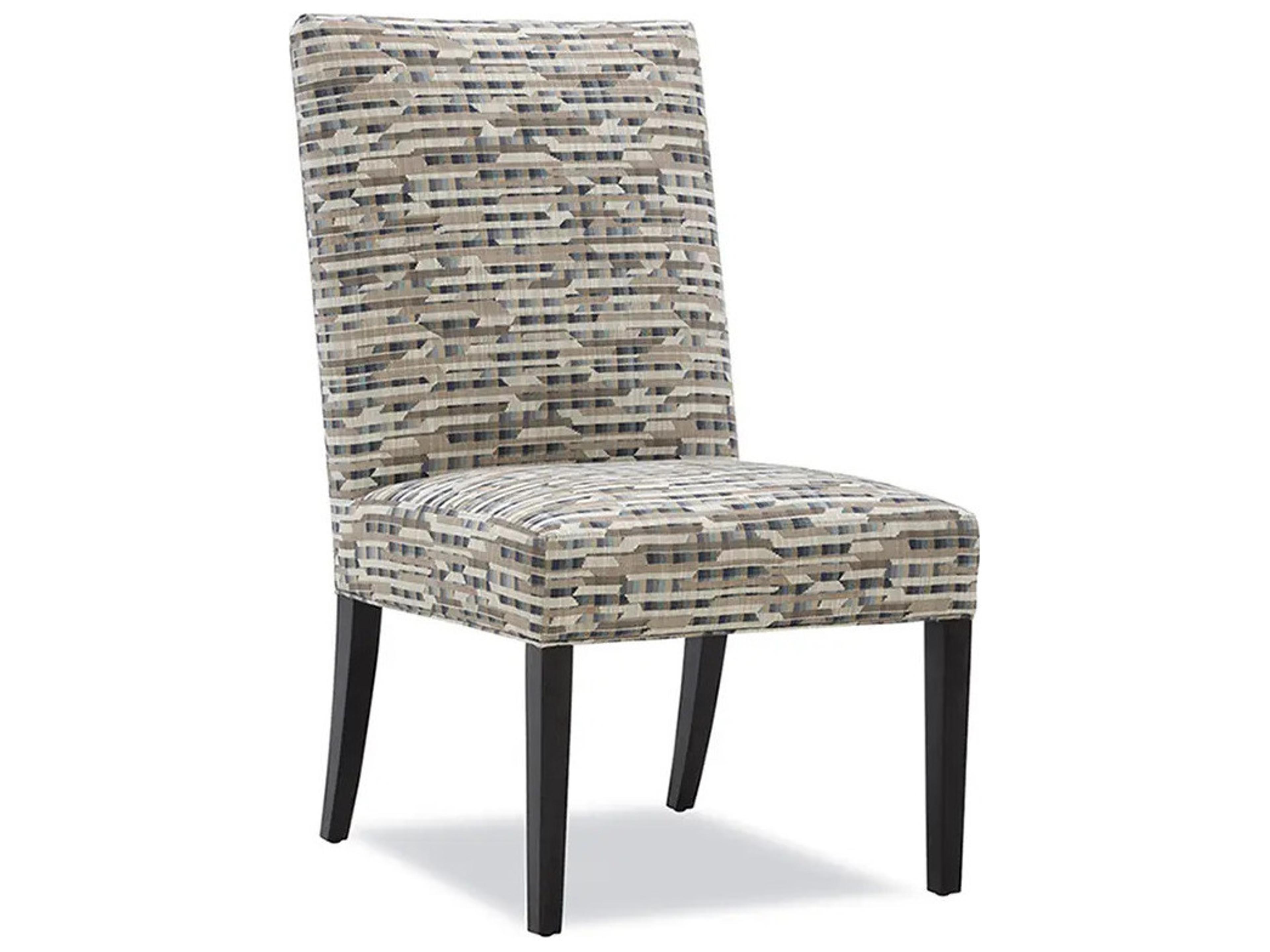 Huntington House 2412 Muller Solid Wood Upholstered Armless Dining Chair