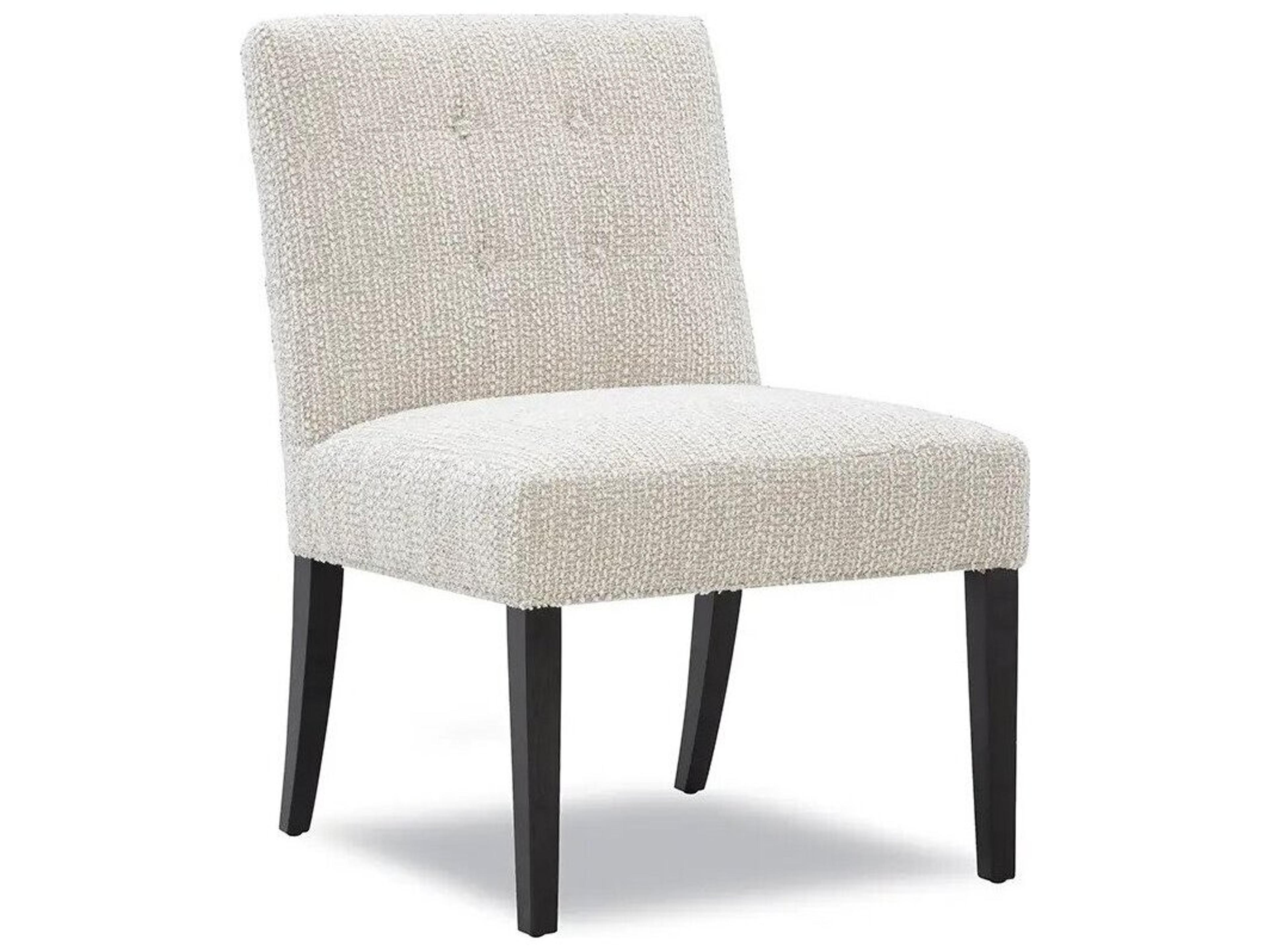 Huntington House 2412 Muller Solid Wood Upholstered Armless Dining Chair
