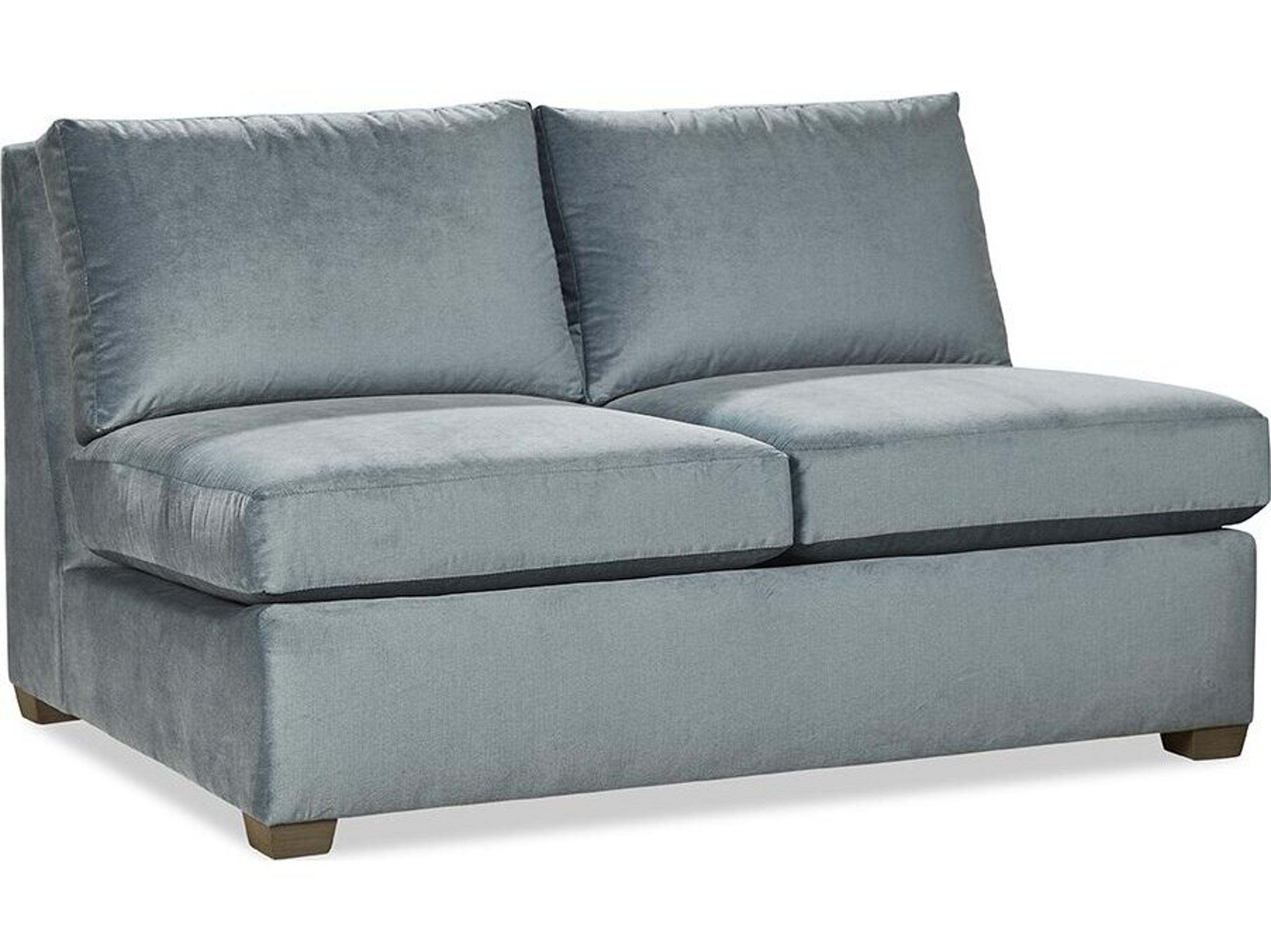 Huntington House 2600 Upholstered Armless Loveseat