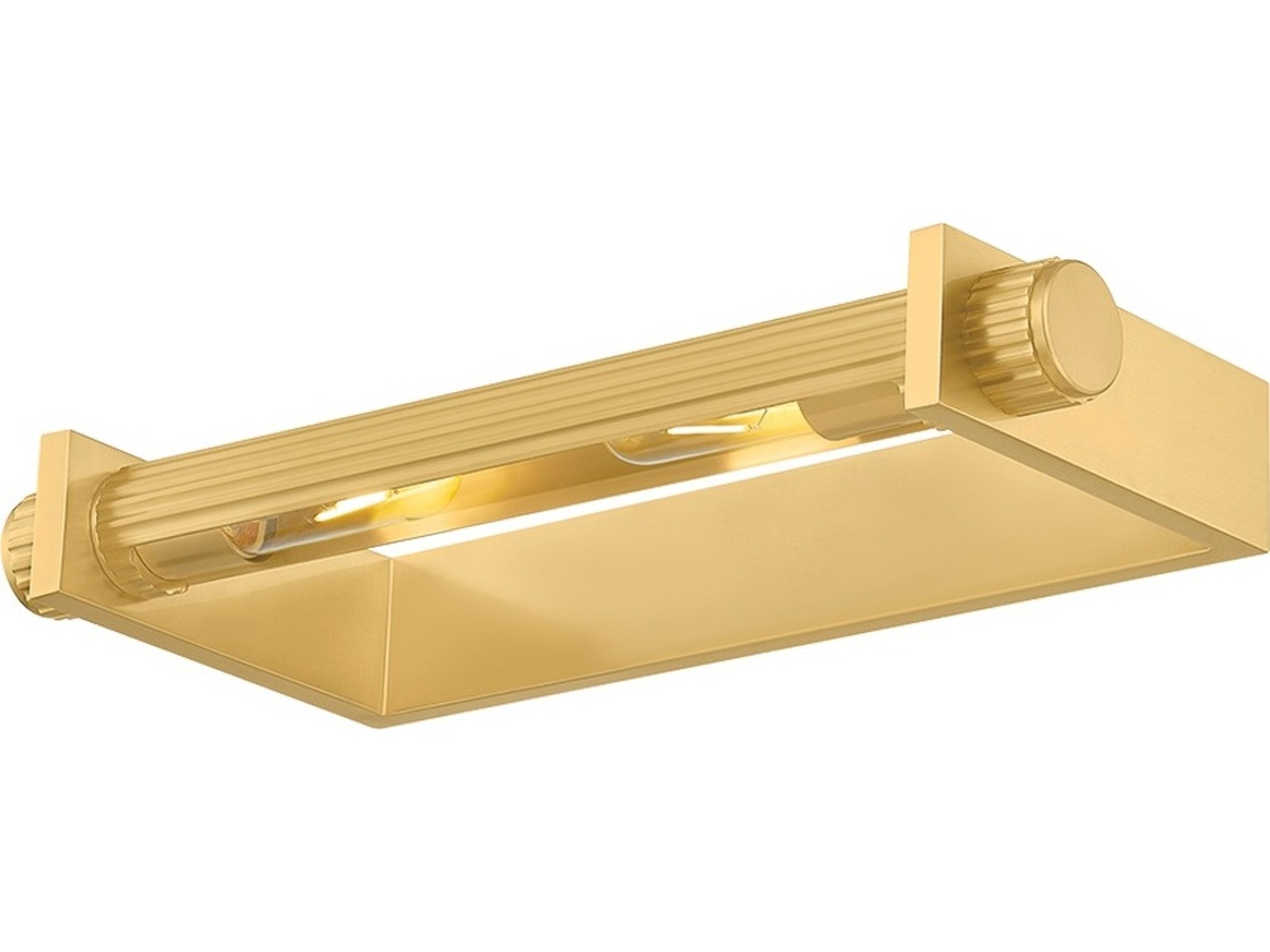 Hudson Valley Judd 2-Light Aged Brass Picture Light