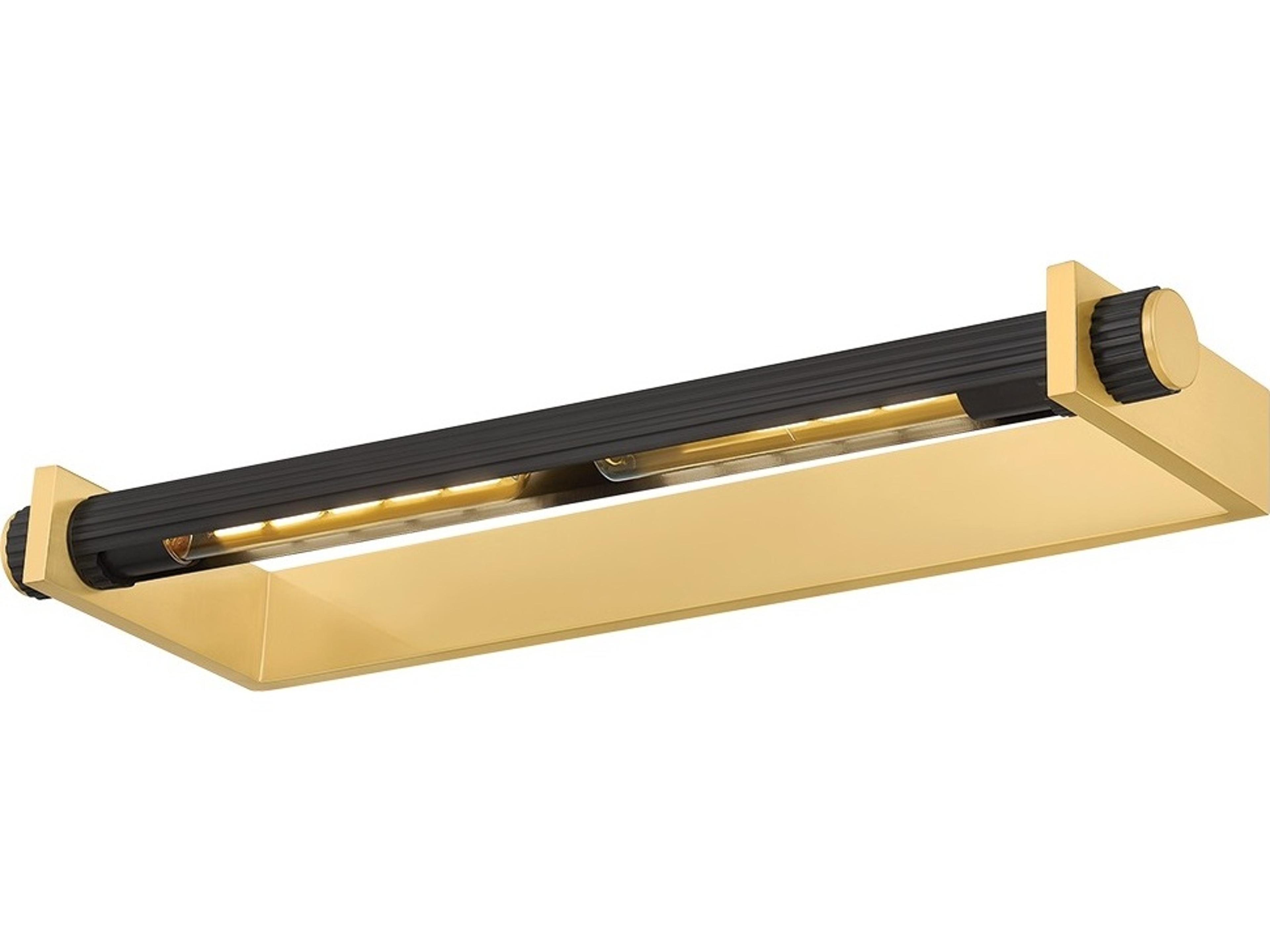 Hudson Valley Judd 2-Light Aged Brass Distressed Bronze Picture Light