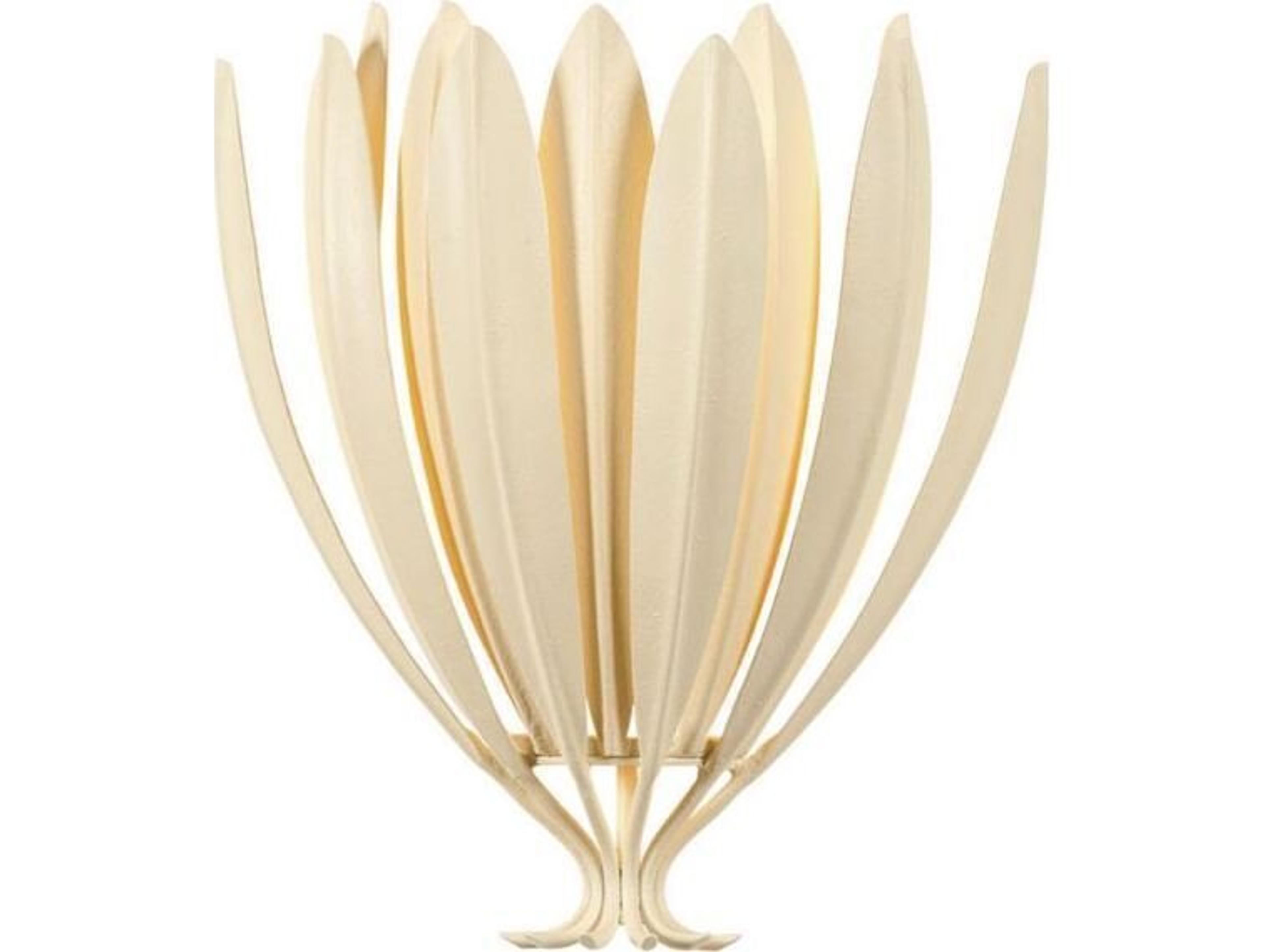 Hudson Valley Whitfield 1-Light Cream Plaster White Wall Sconce