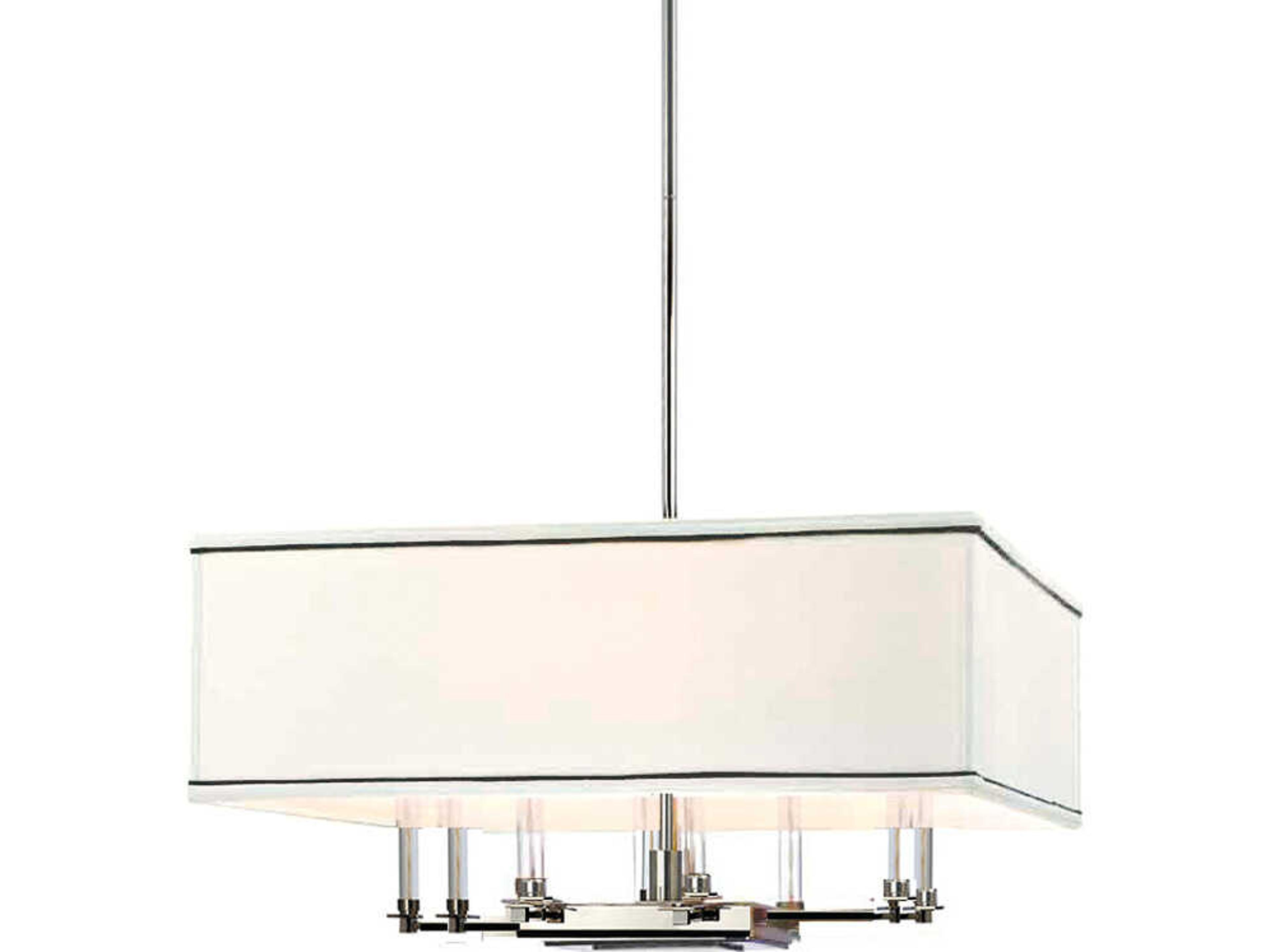Hudson Valley Collins 8-Light Polished Nickel Island Pendant