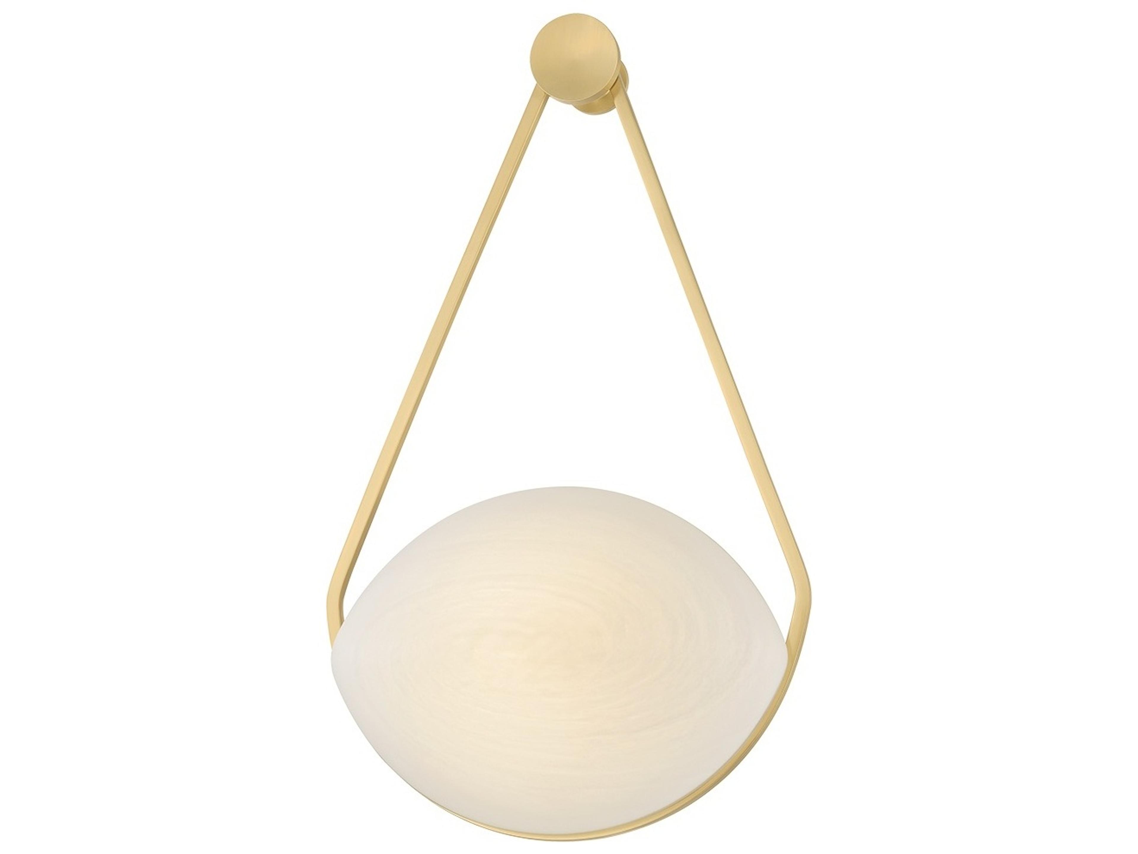 Hudson Valley Blaina 1-Light Aged Brass Wall Sconce