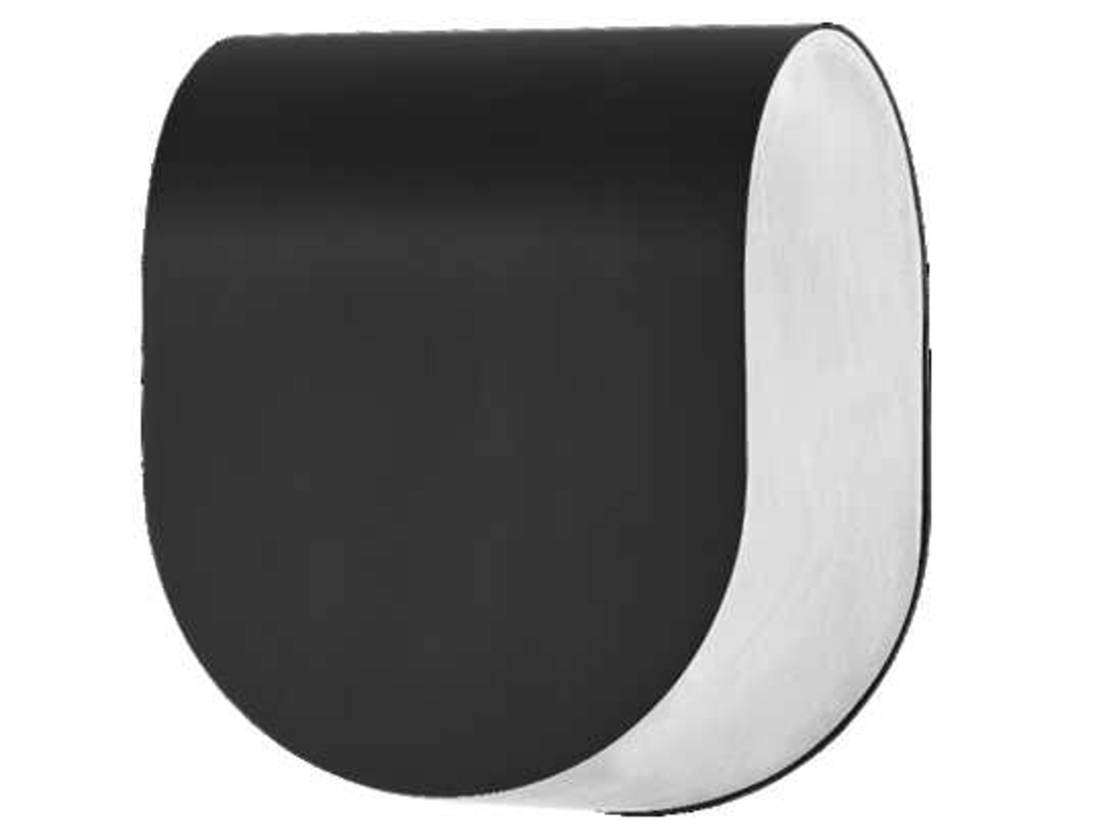 Hudson Valley Briarwood 1-Light Black Brass Glass LED Wall Sconce