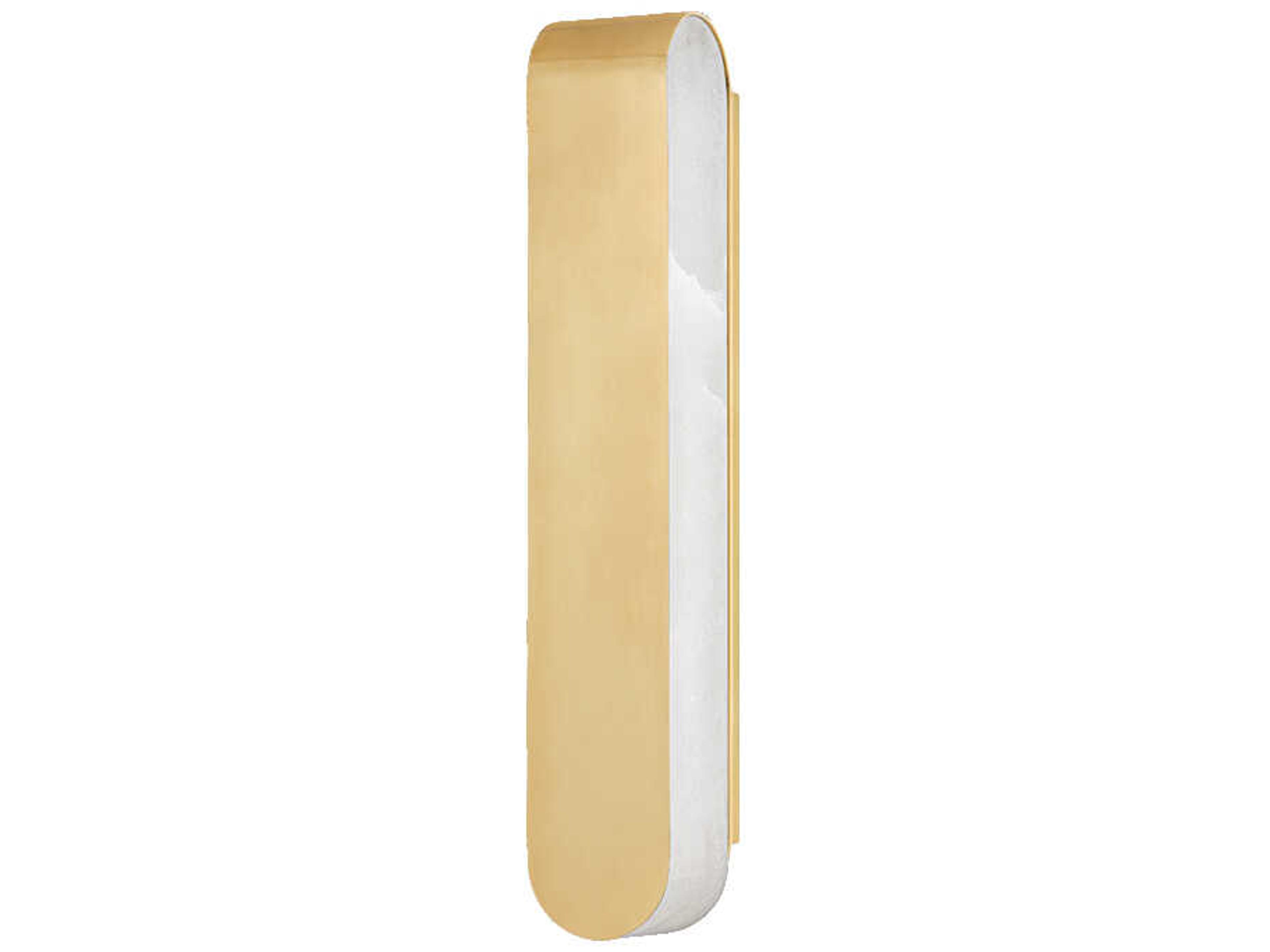 Hudson Valley Briarwood 2-Light Aged Brass Glass LED Wall Sconce