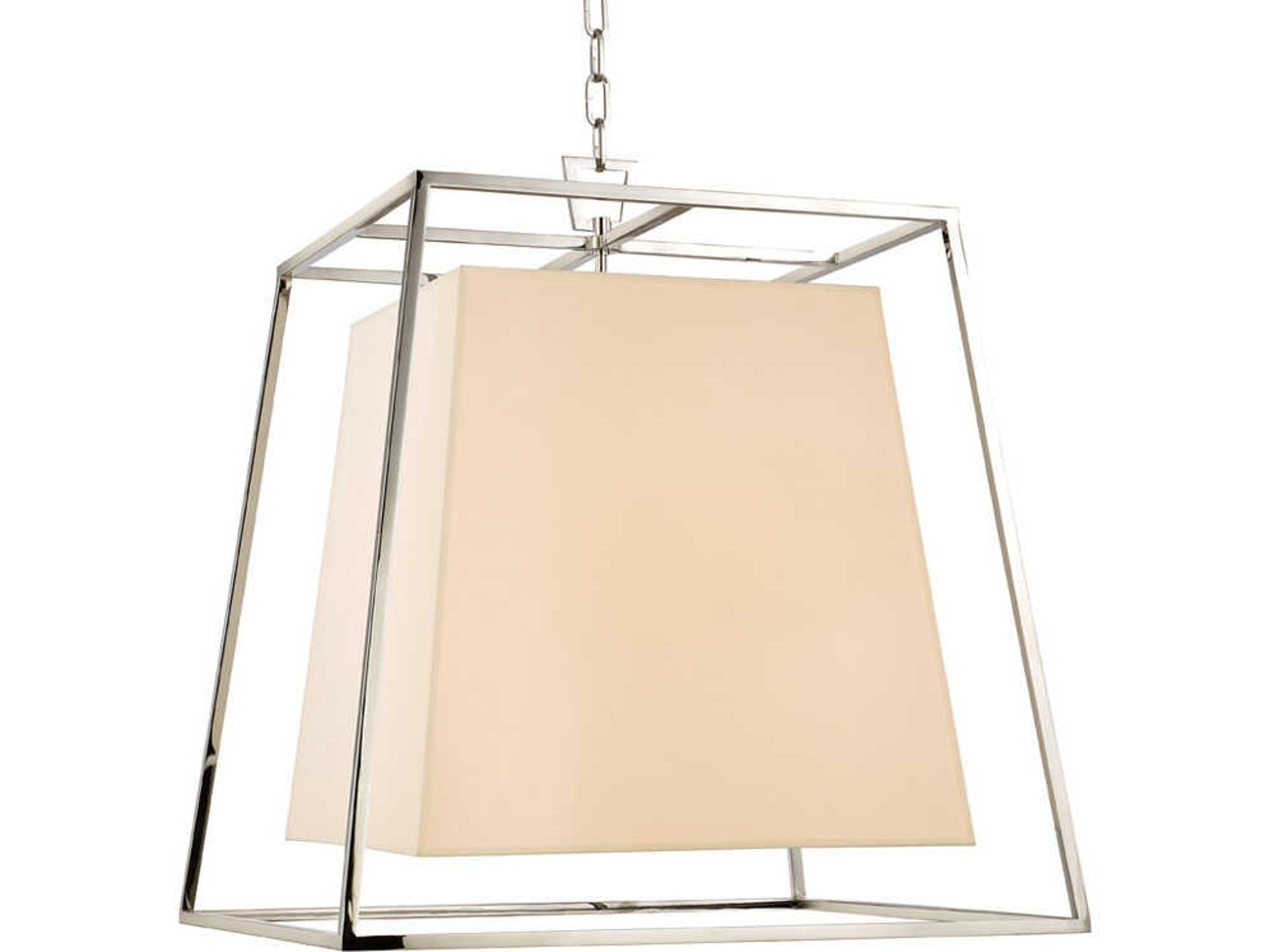 Hudson Valley Kyle 6-Light Polished Nickel Empire Pendant