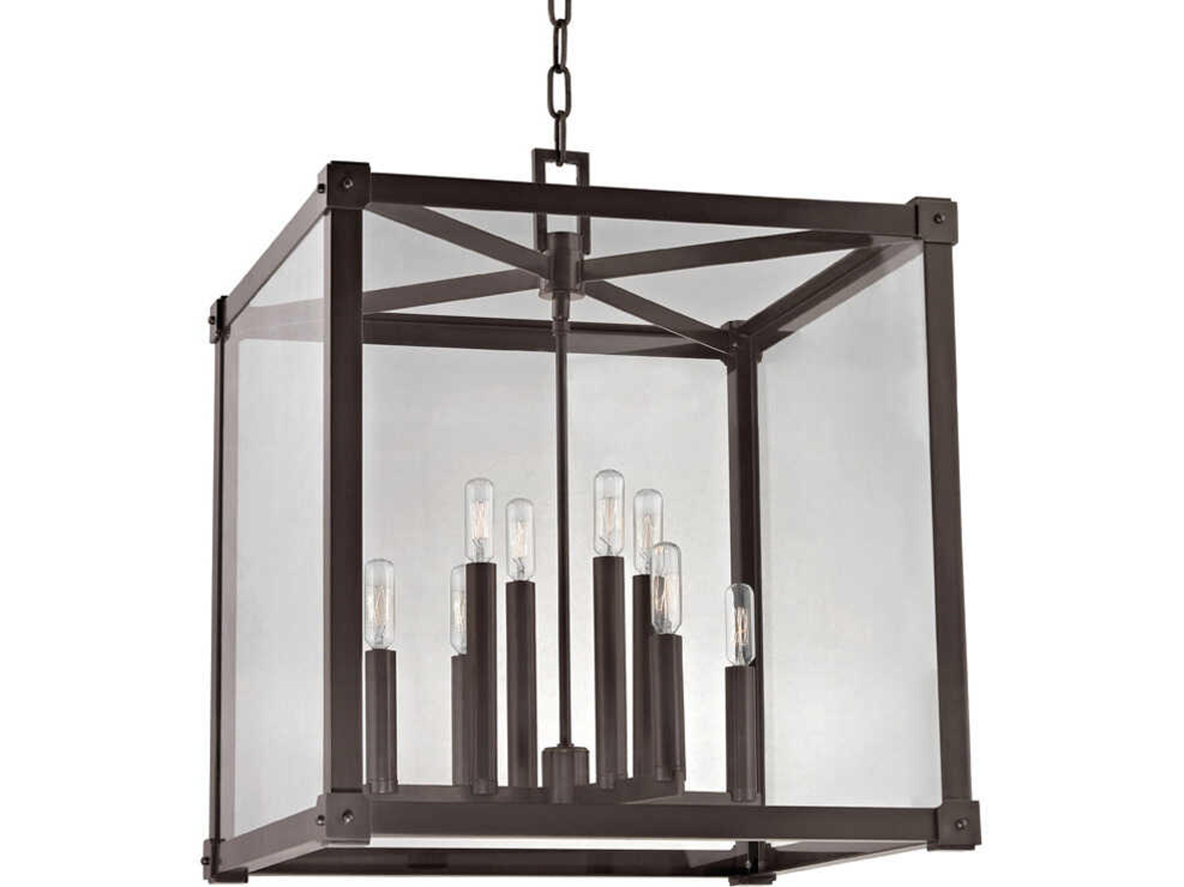 Hudson Valley Forsyth 8-Light Old Bronze Pendant