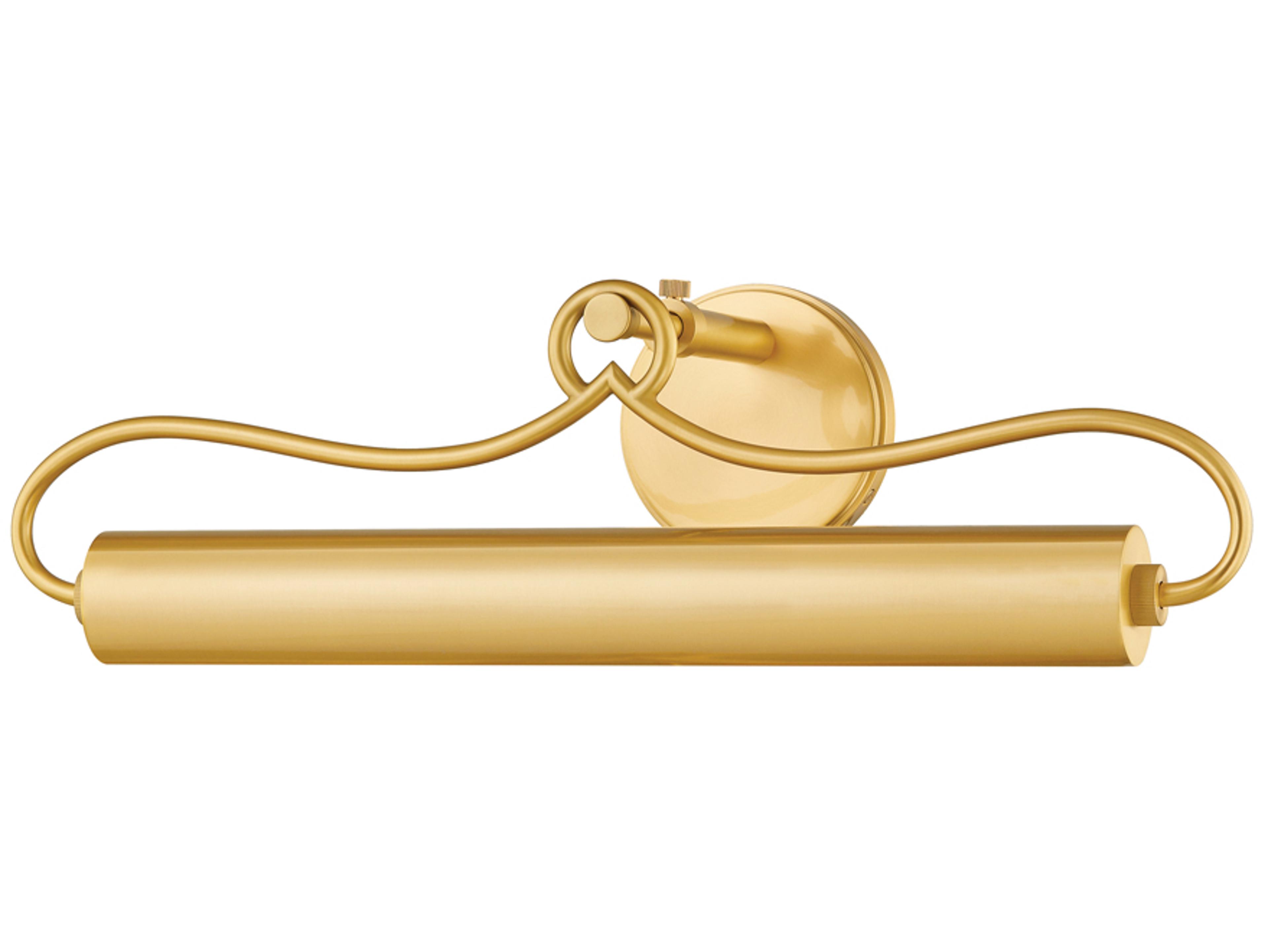 Hudson Valley Berun 2-Light Aged Brass Picture Light